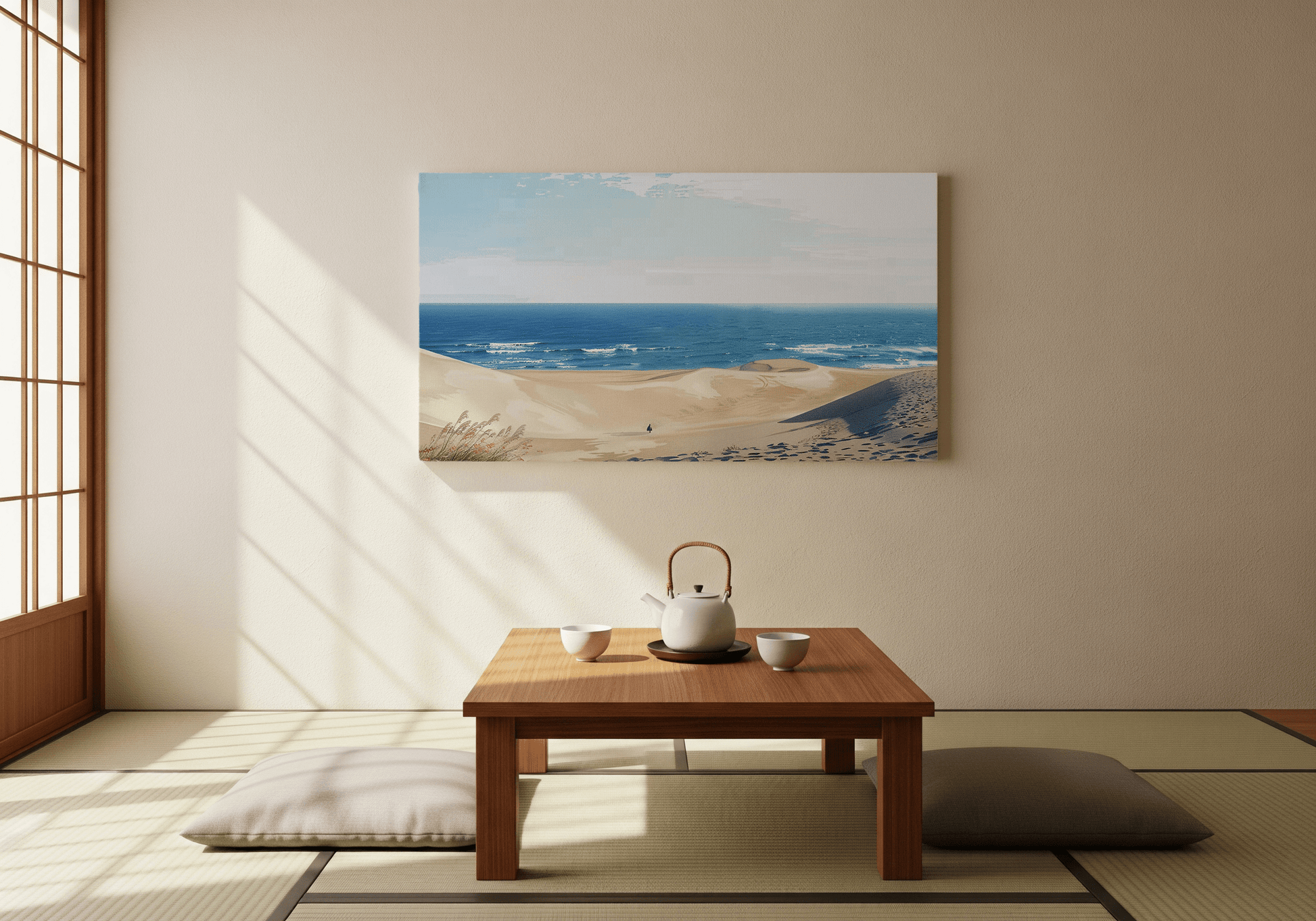 Tottori Sand Dunes Canvas Art Healing Voyage