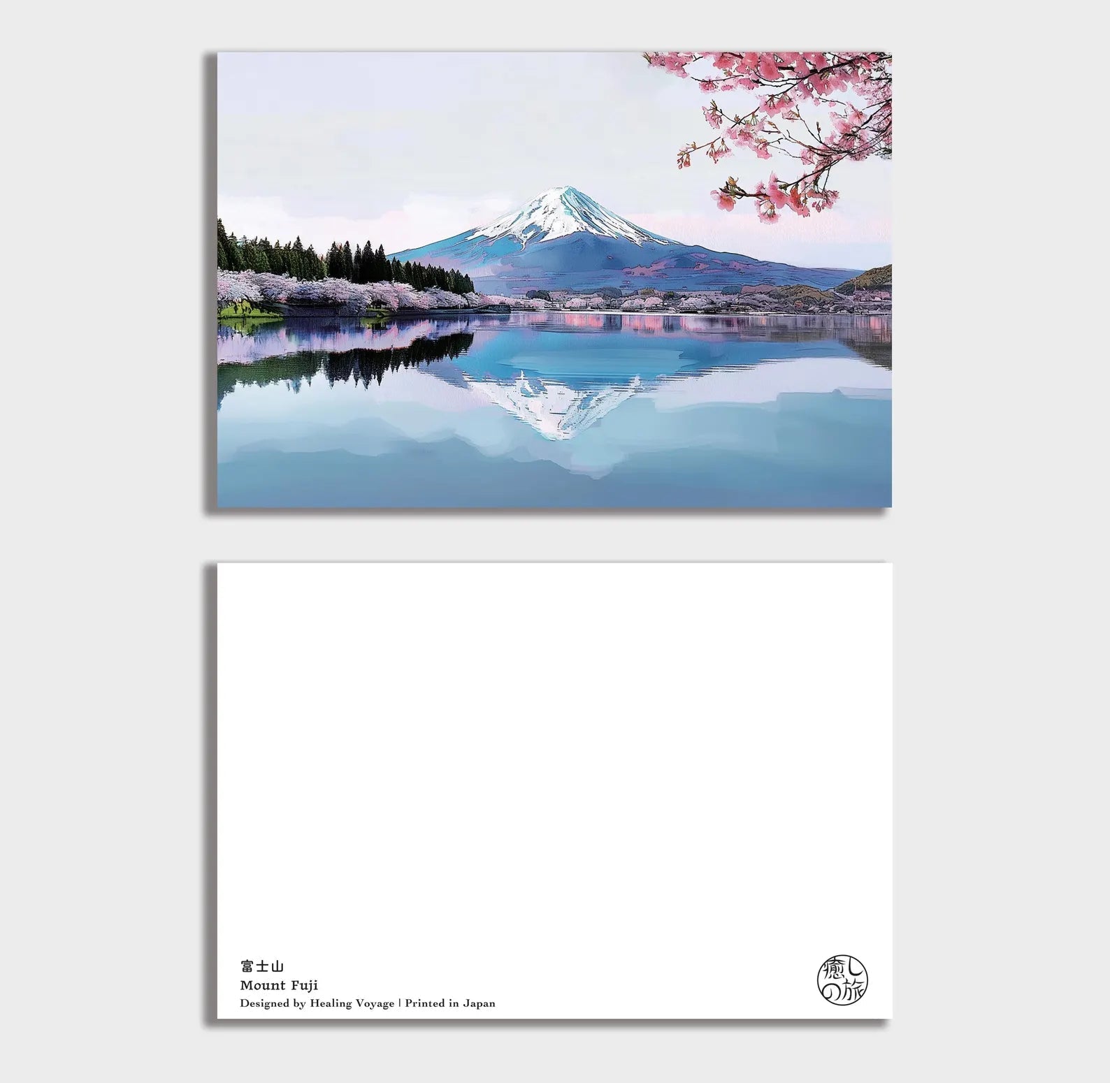 Japan Scenic Postcard — Full Set 21 Designs Healing Voyage