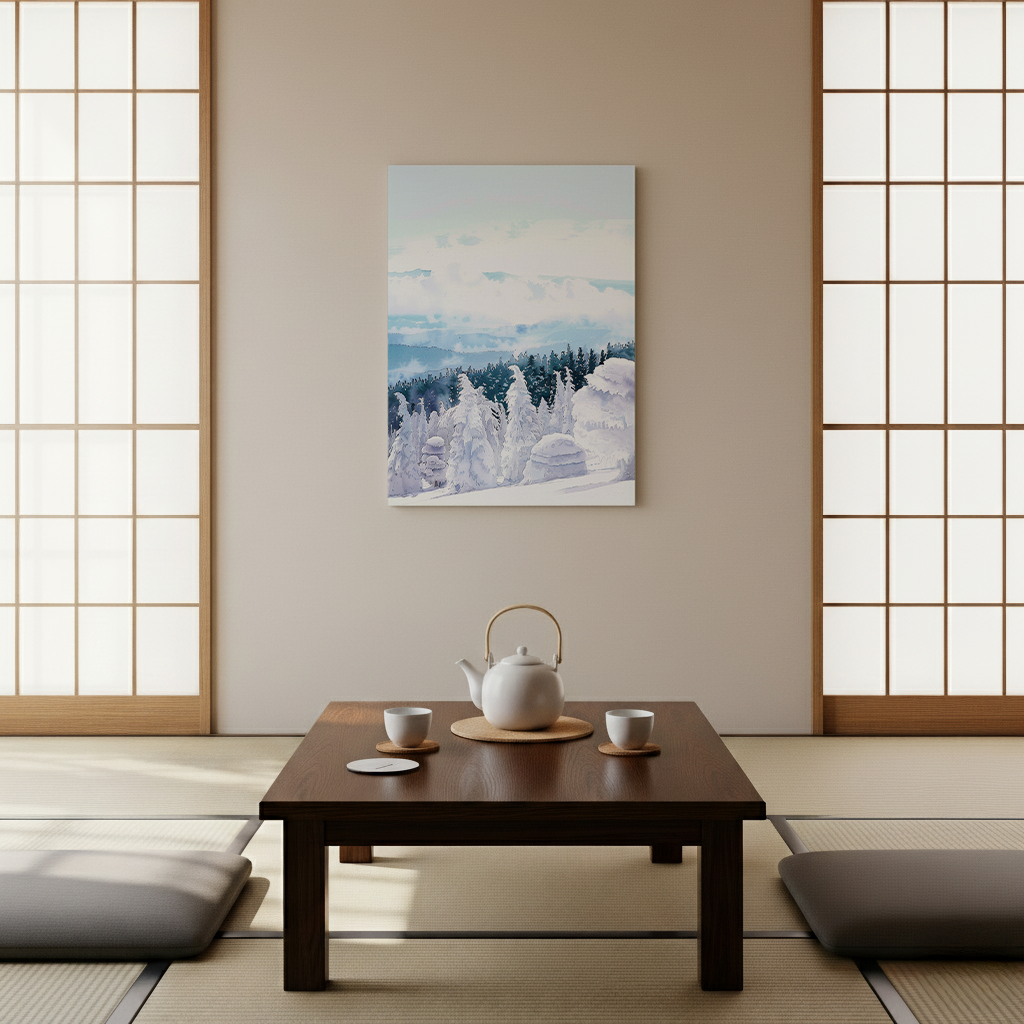 Mount Zao Canvas Art Healing Voyage