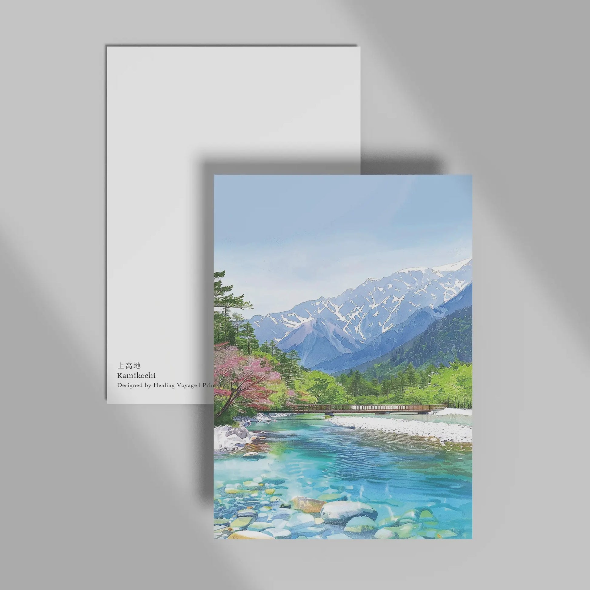 Kamikochi Postcard — Nagano Healing Voyage