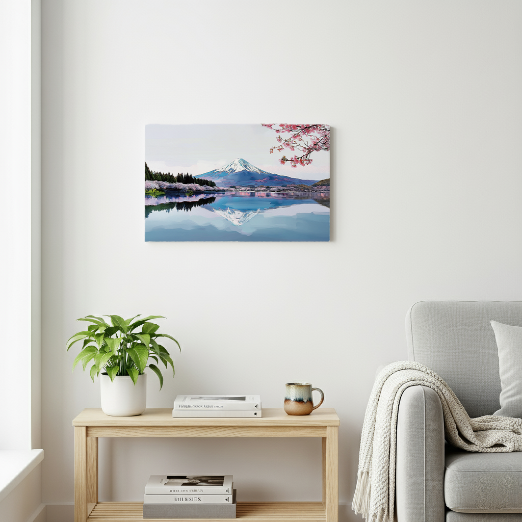 Mount Fuji Canvas Art Healing Voyage