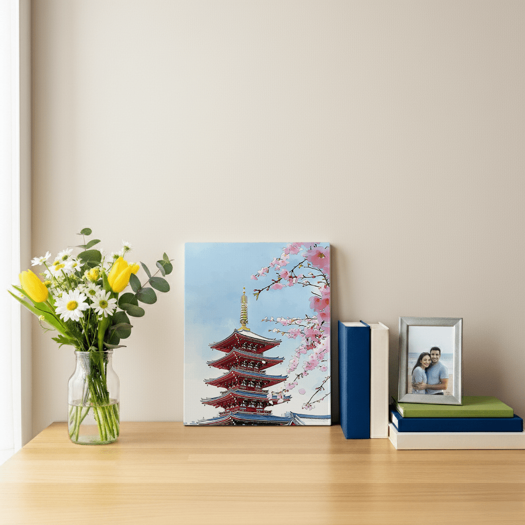 Senso-ji Canvas Art — Tokyo Healing Voyage