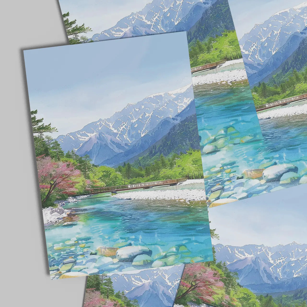 Kamikochi Postcard — Nagano Healing Voyage
