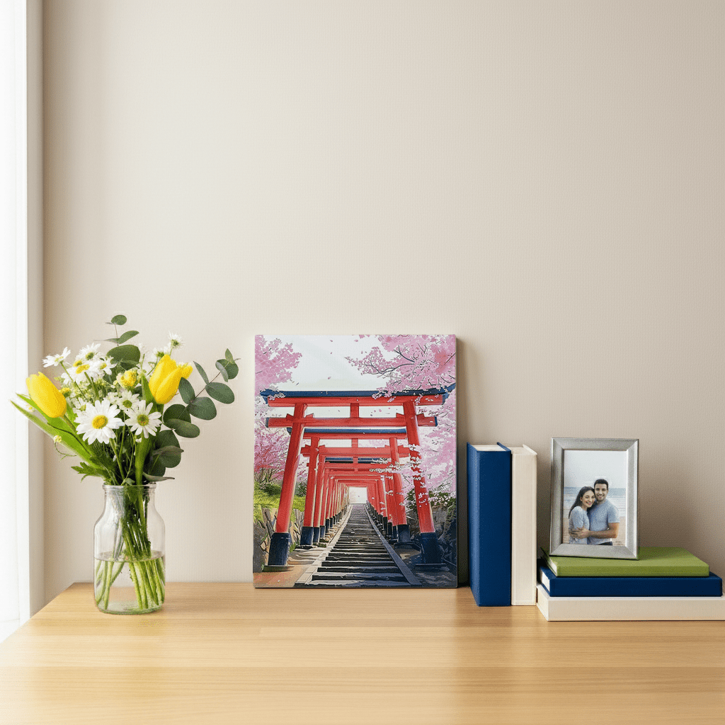 Fushimi Inari Taisha Canvas Art — Kyoto Healing Voyage
