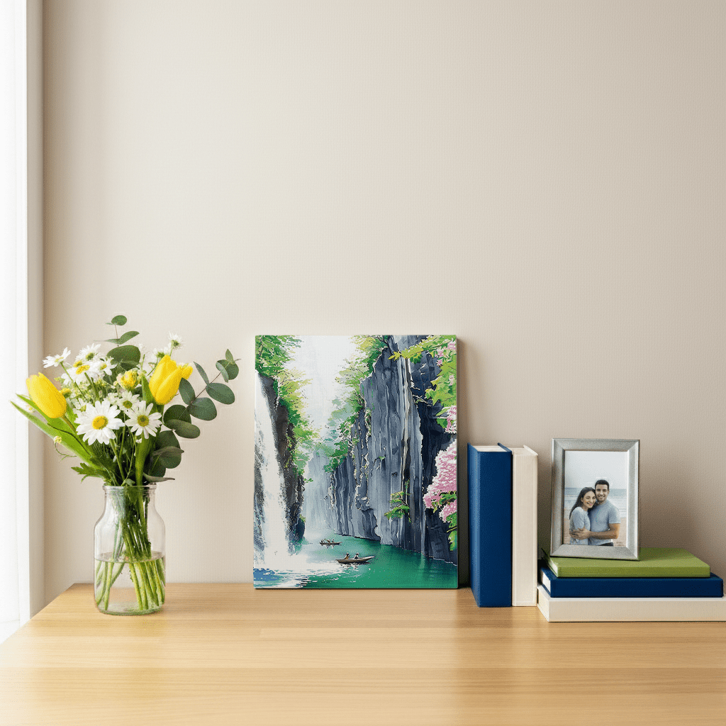 Takachiho Gorge Canvas Art — Miyazaki Healing Voyage