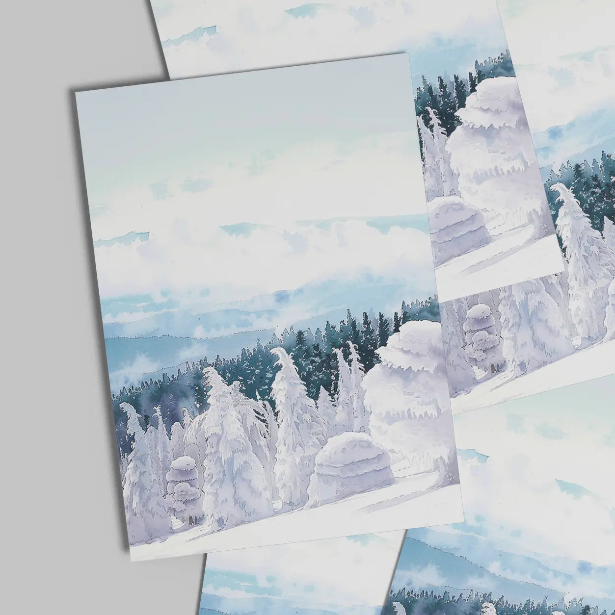 Mount Zao Postcard Healing Voyage