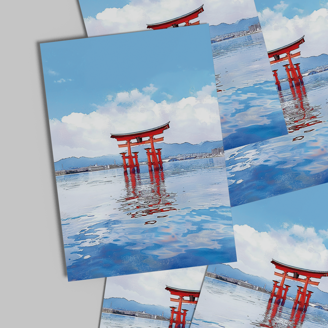 Itsukushima Shrine Postcard — Hiroshima Healing Voyage