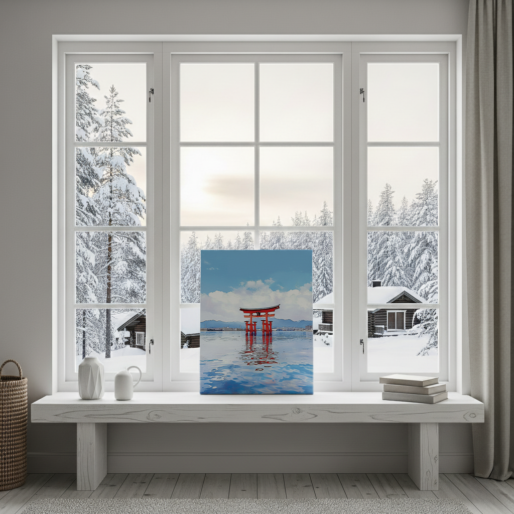 Itsukushima Shrine Canvas Art — Hiroshima Healing Voyage