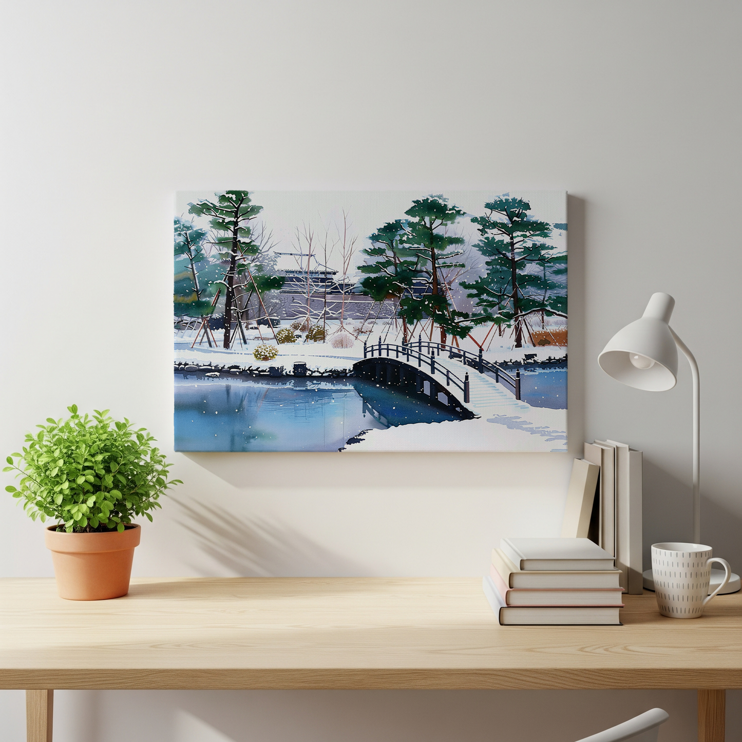 Kanazawa Castle Canvas Art Healing Voyage