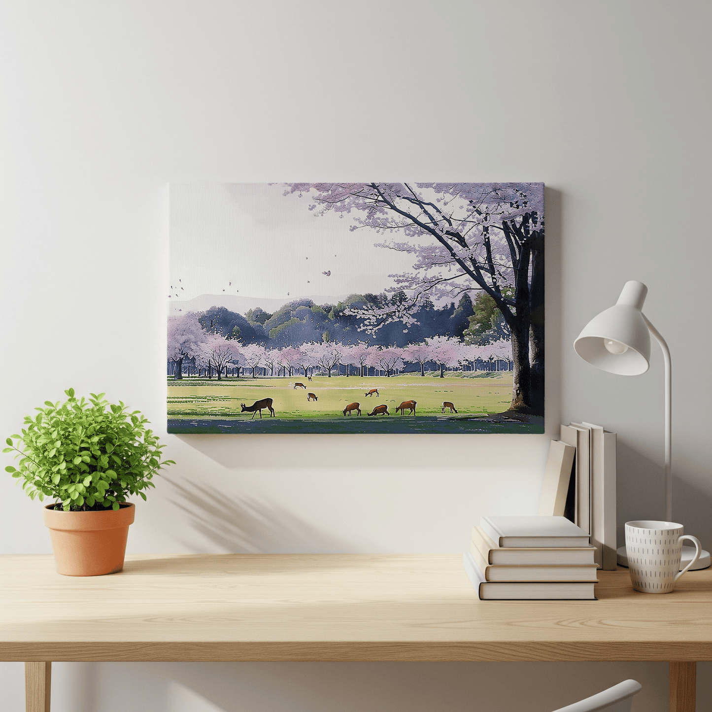 Nara Park Canvas Art Healing Voyage