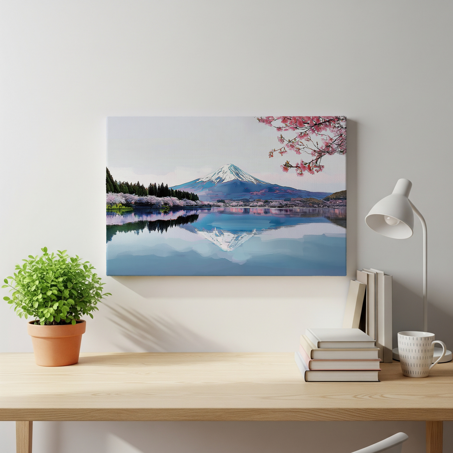 Mount Fuji Canvas Art Healing Voyage