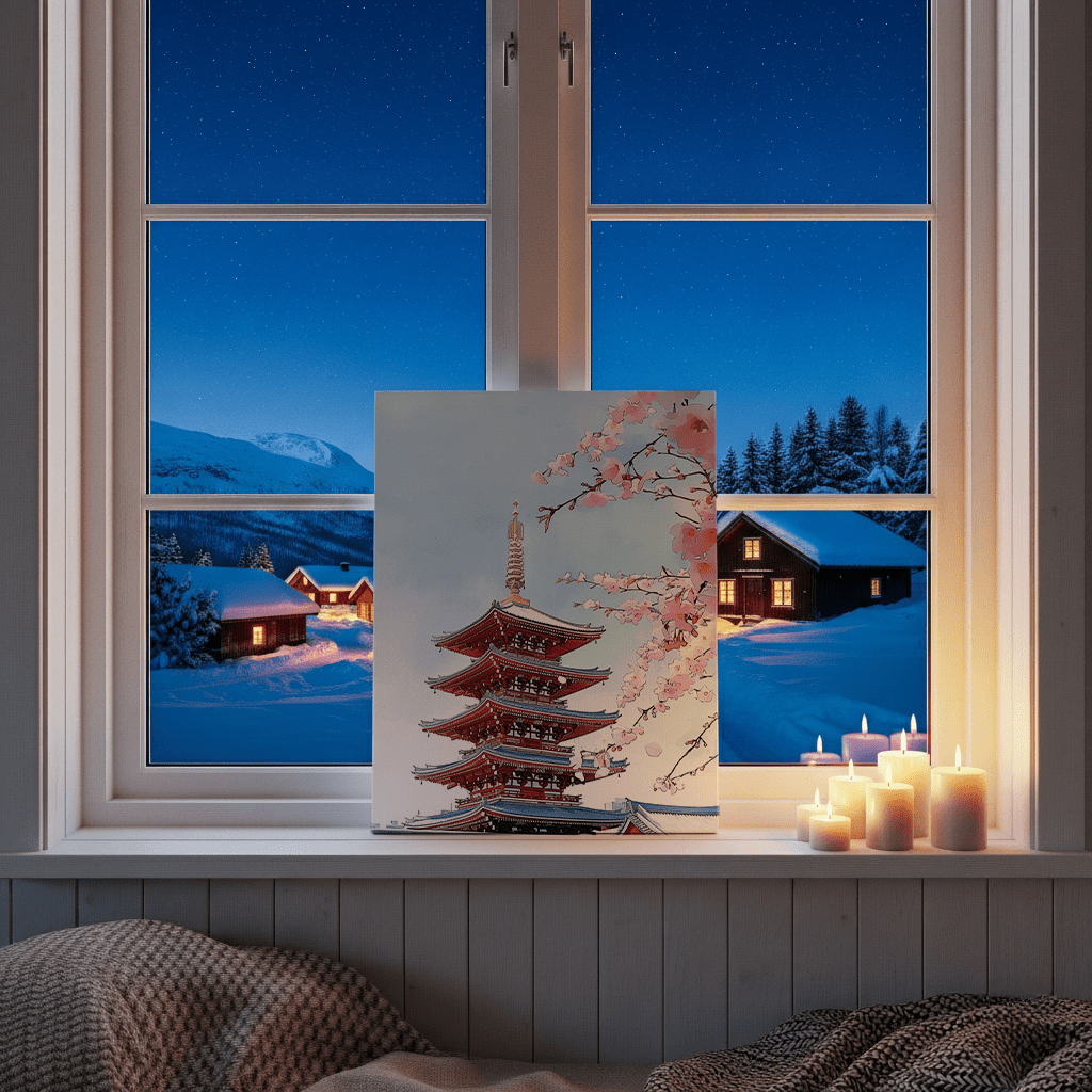 Senso-ji Canvas Art — Tokyo Healing Voyage