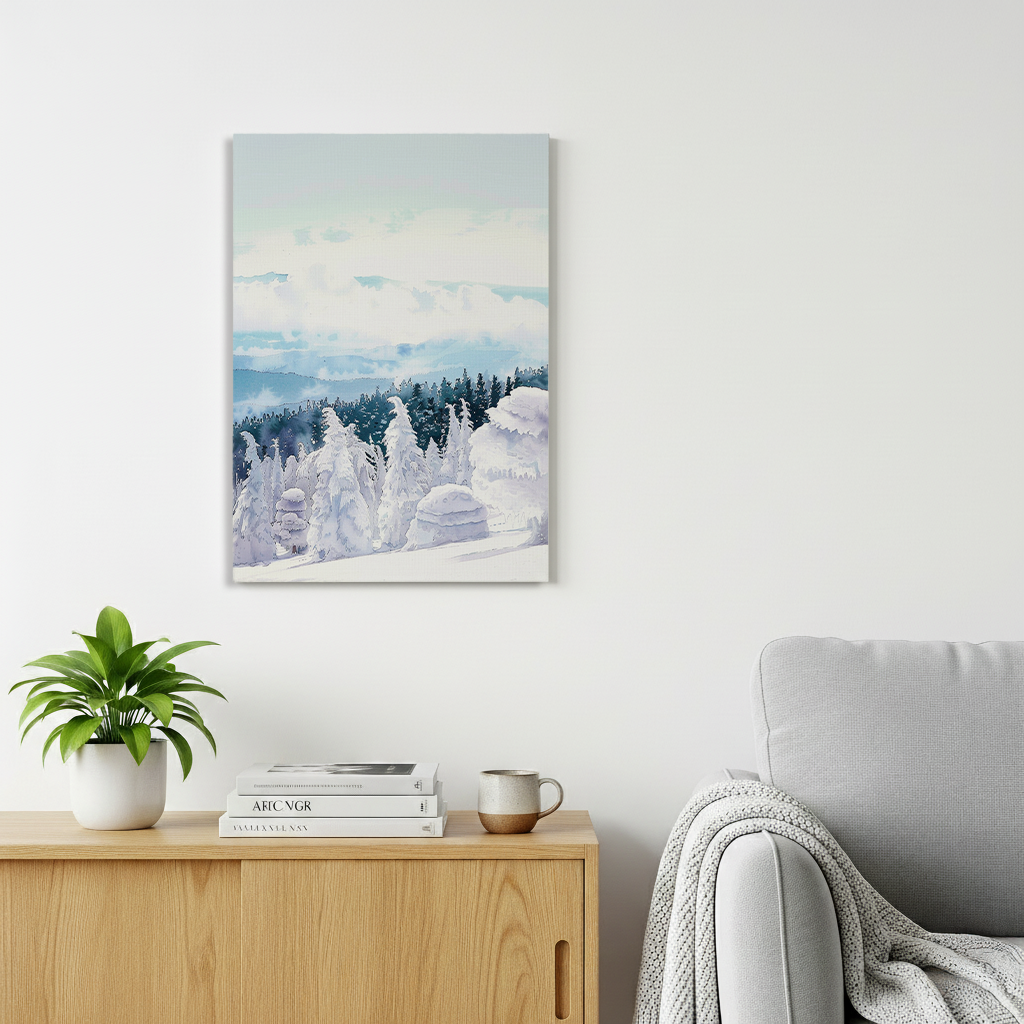 Mount Zao Canvas Art Healing Voyage