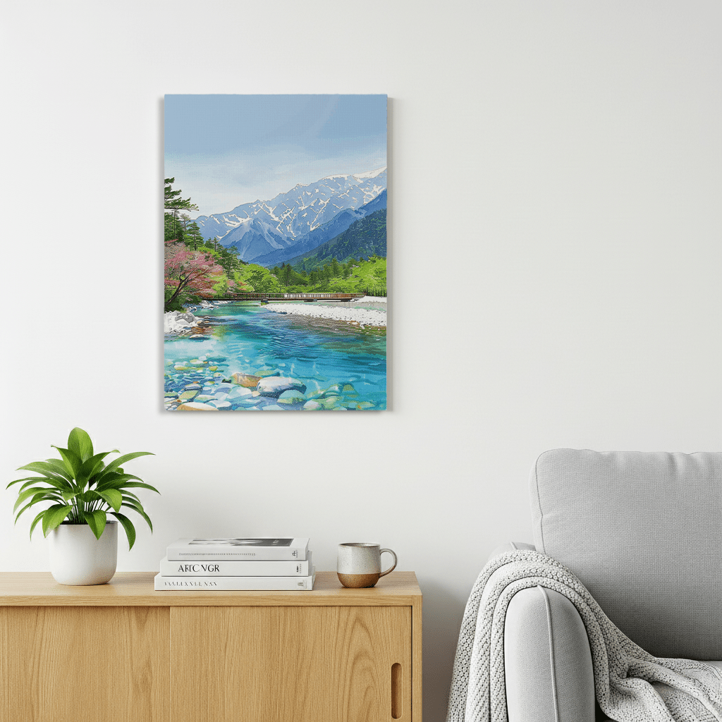 Kamikochi Canvas Art — Nagano Healing Voyage