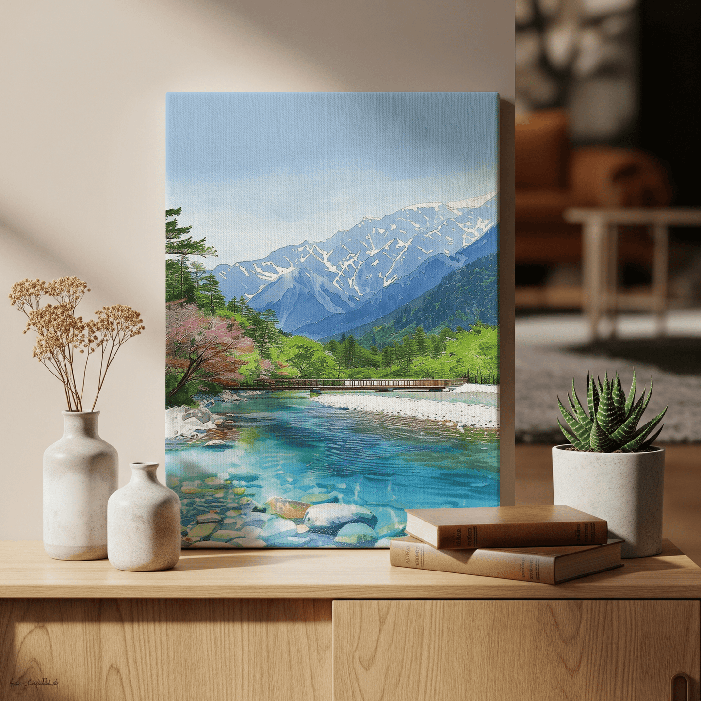 Kamikochi Canvas Art — Nagano Healing Voyage