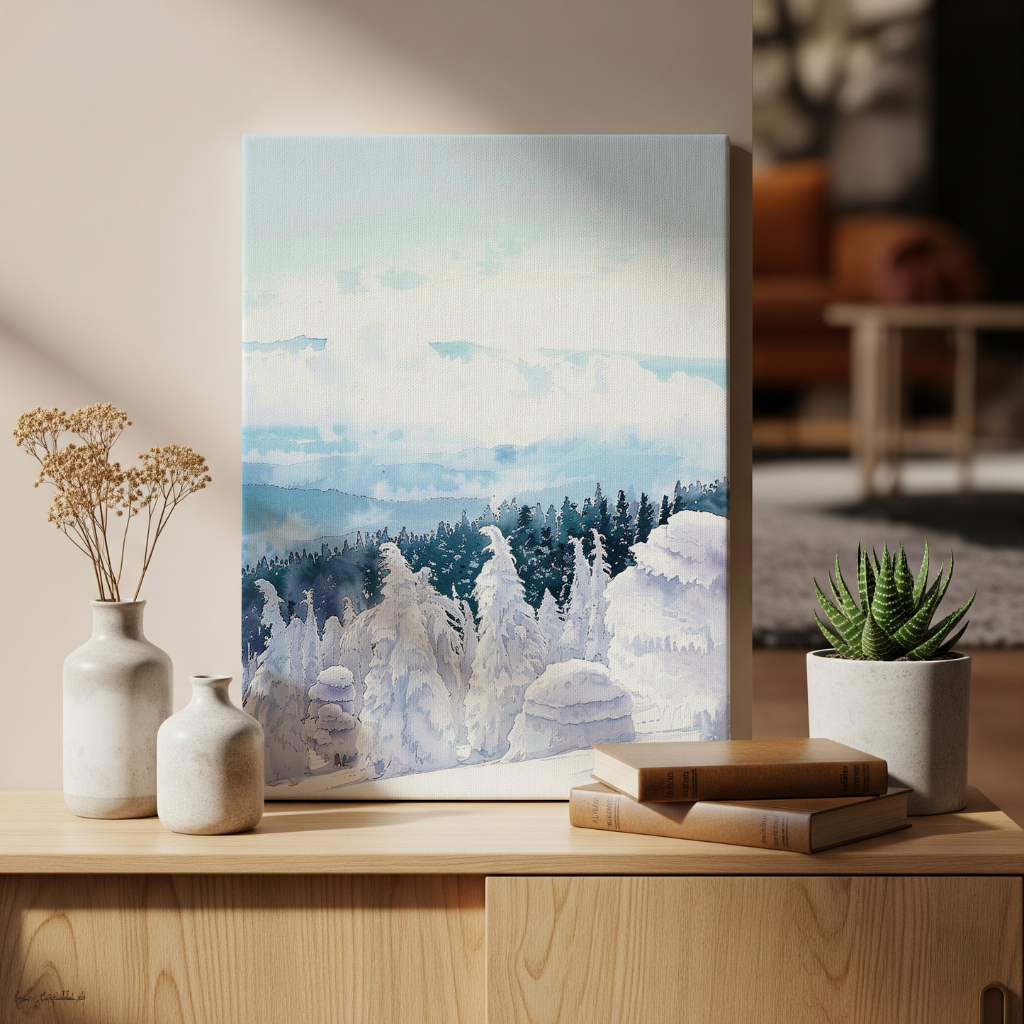Mount Zao Canvas Art Healing Voyage