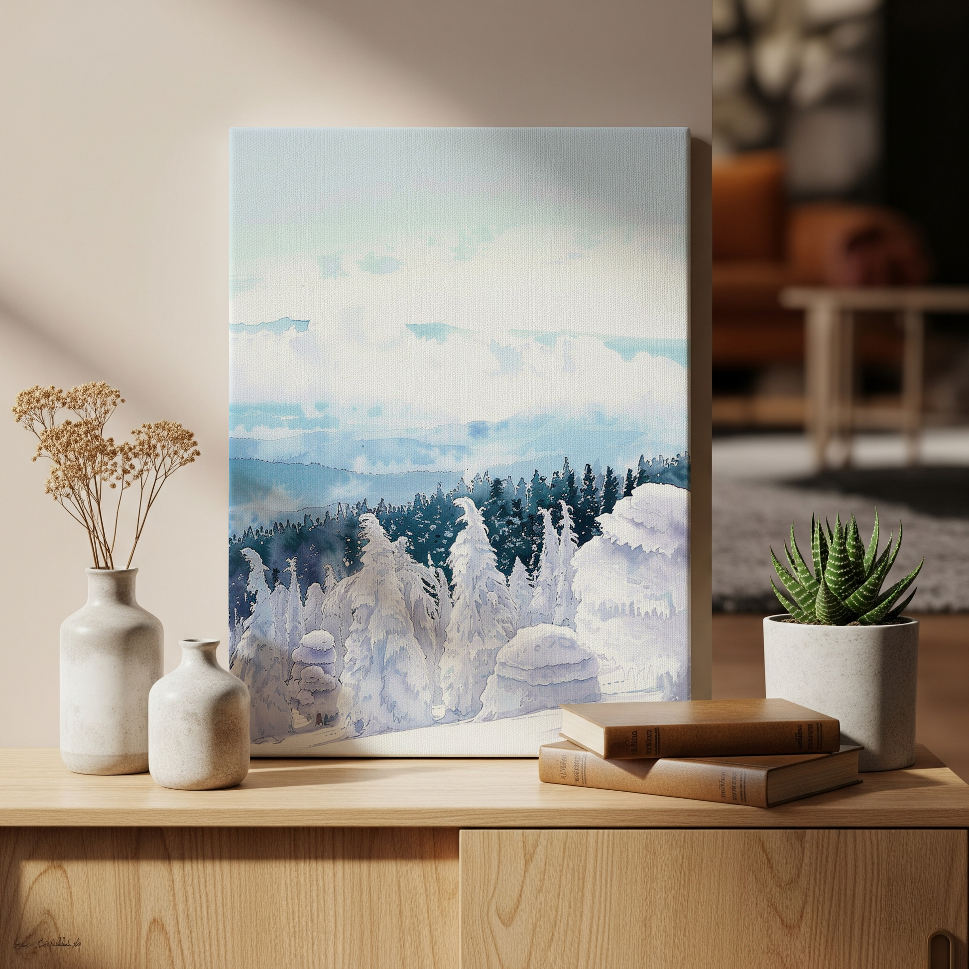 Mount Zao Canvas Art Healing Voyage