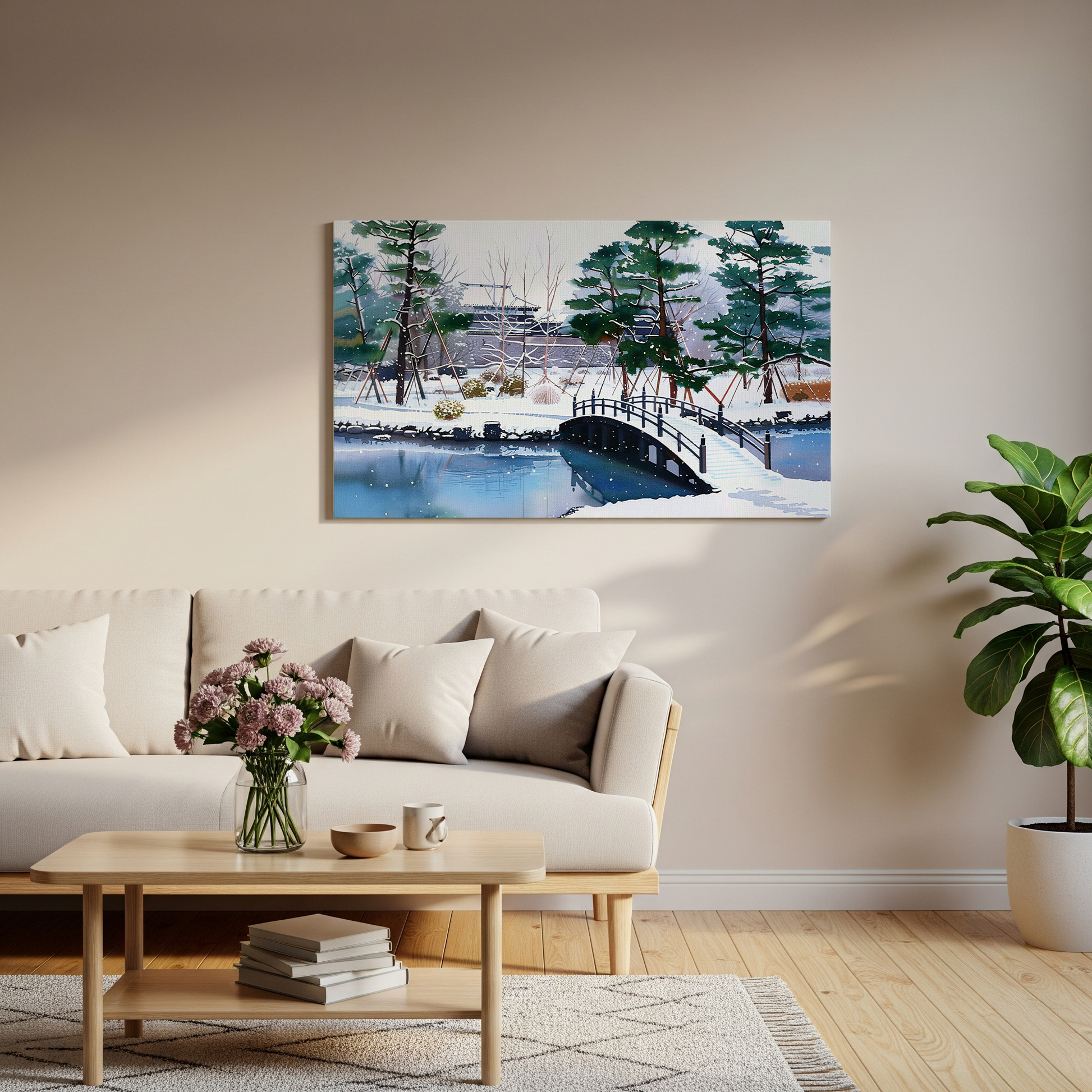 Kanazawa Castle Canvas Art Healing Voyage