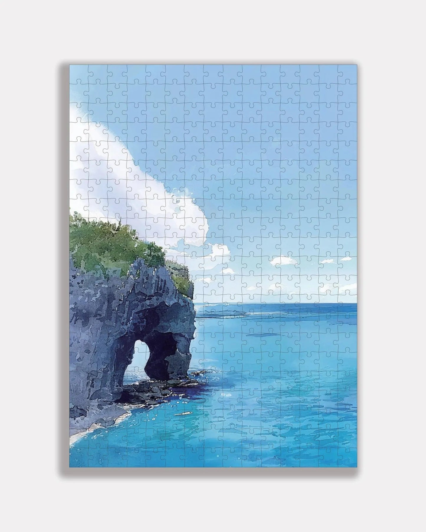 Cape Manzamo Handmade Puzzle — Okinawa Healing Voyage