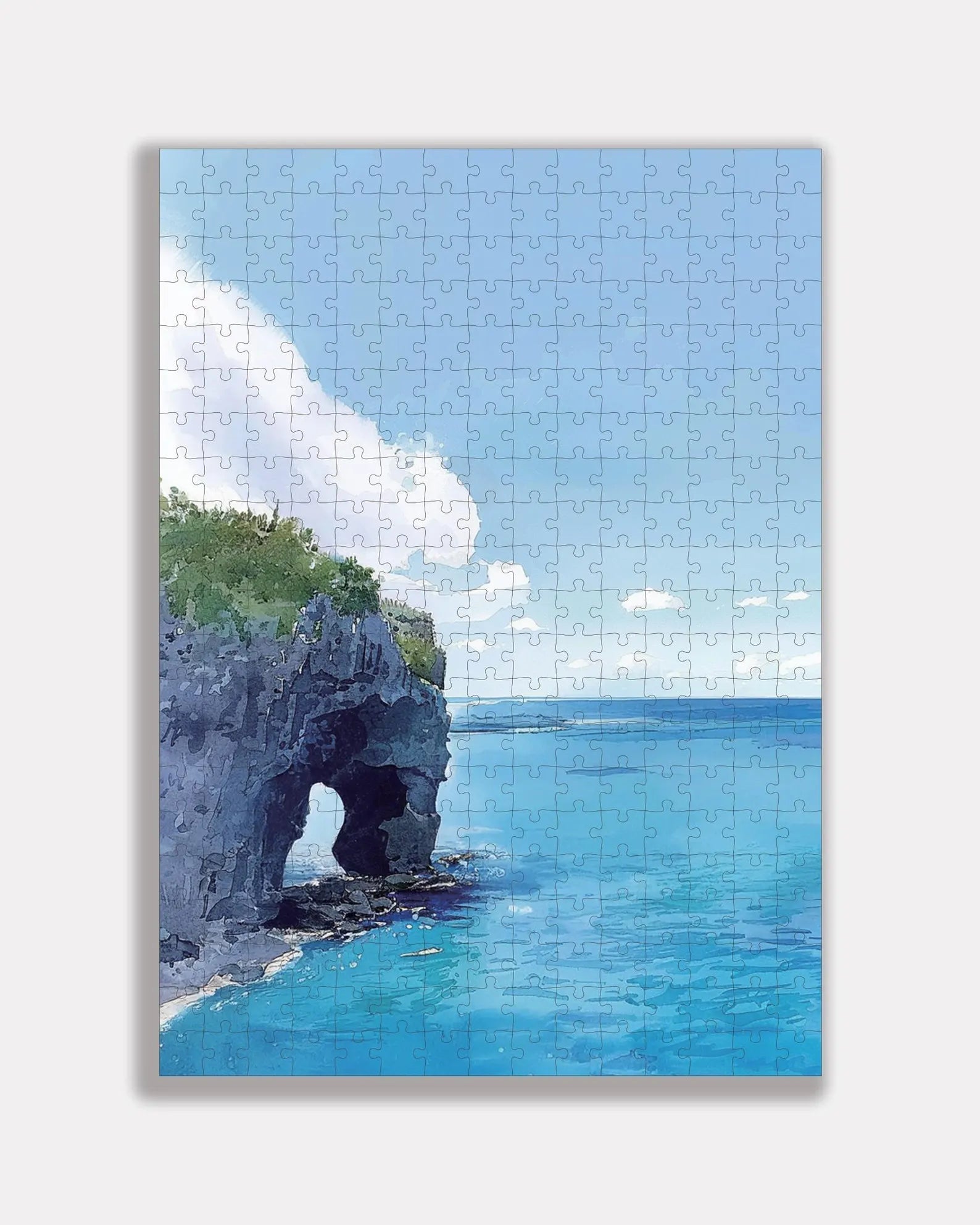 Cape Manzamo Handmade Puzzle — Okinawa Healing Voyage