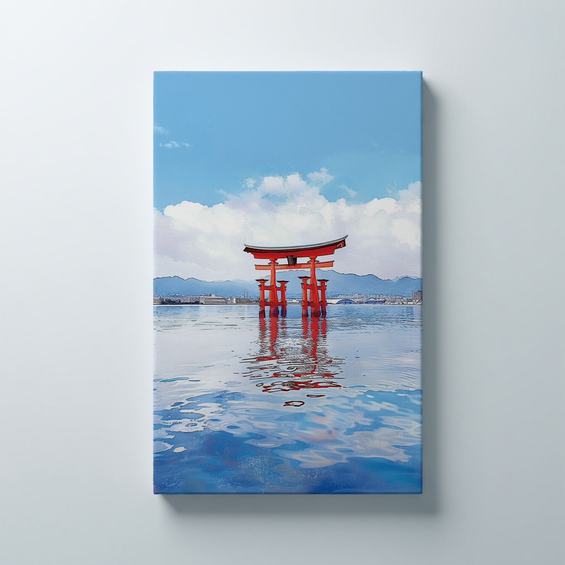 Itsukushima Shrine Canvas Art — Hiroshima Healing Voyage