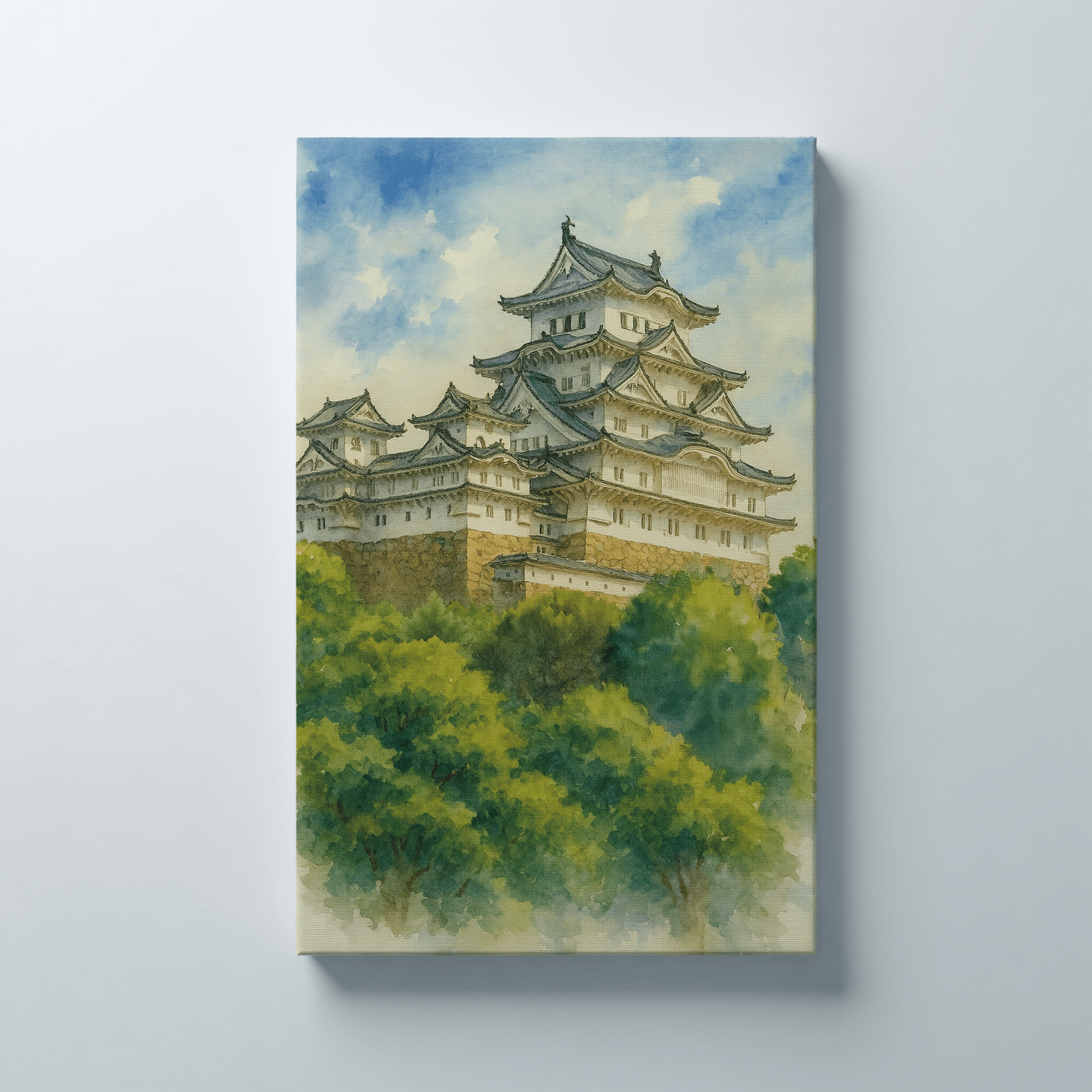 Himeji Castle Canvas Art Healing Voyage