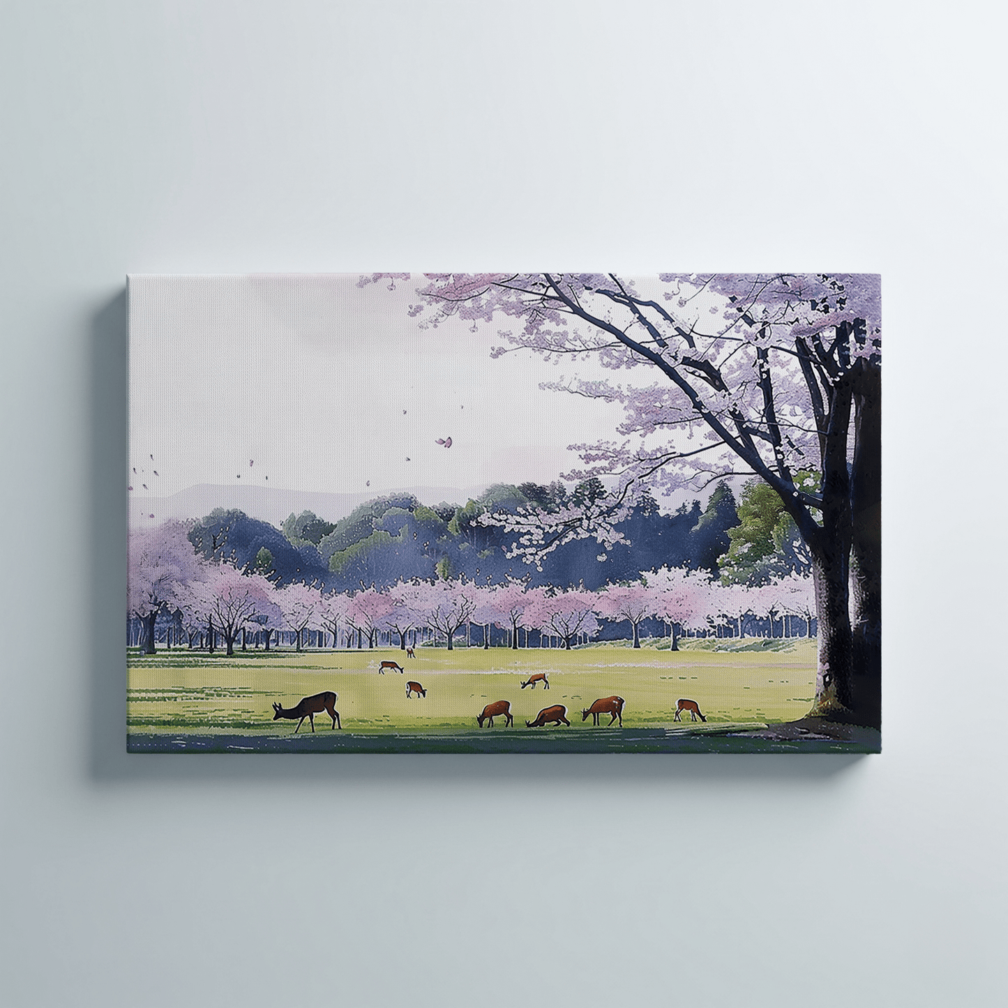 Nara Park Canvas Art Healing Voyage