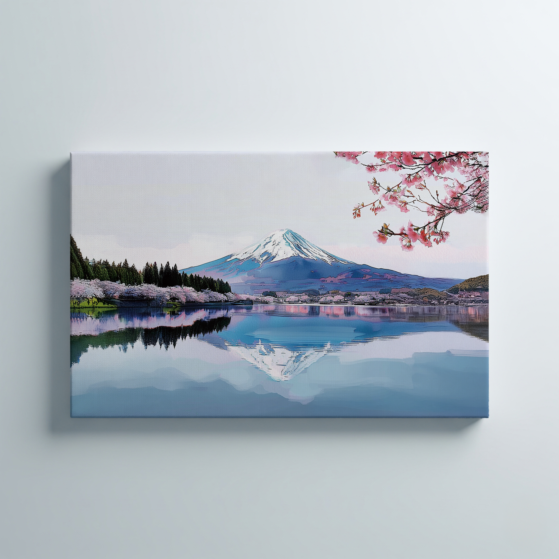 Mount Fuji Canvas Art Healing Voyage