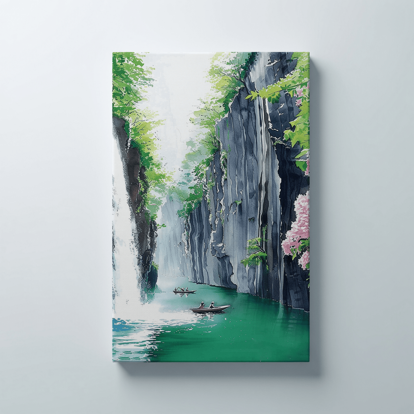 Takachiho Gorge Canvas Art — Miyazaki Healing Voyage