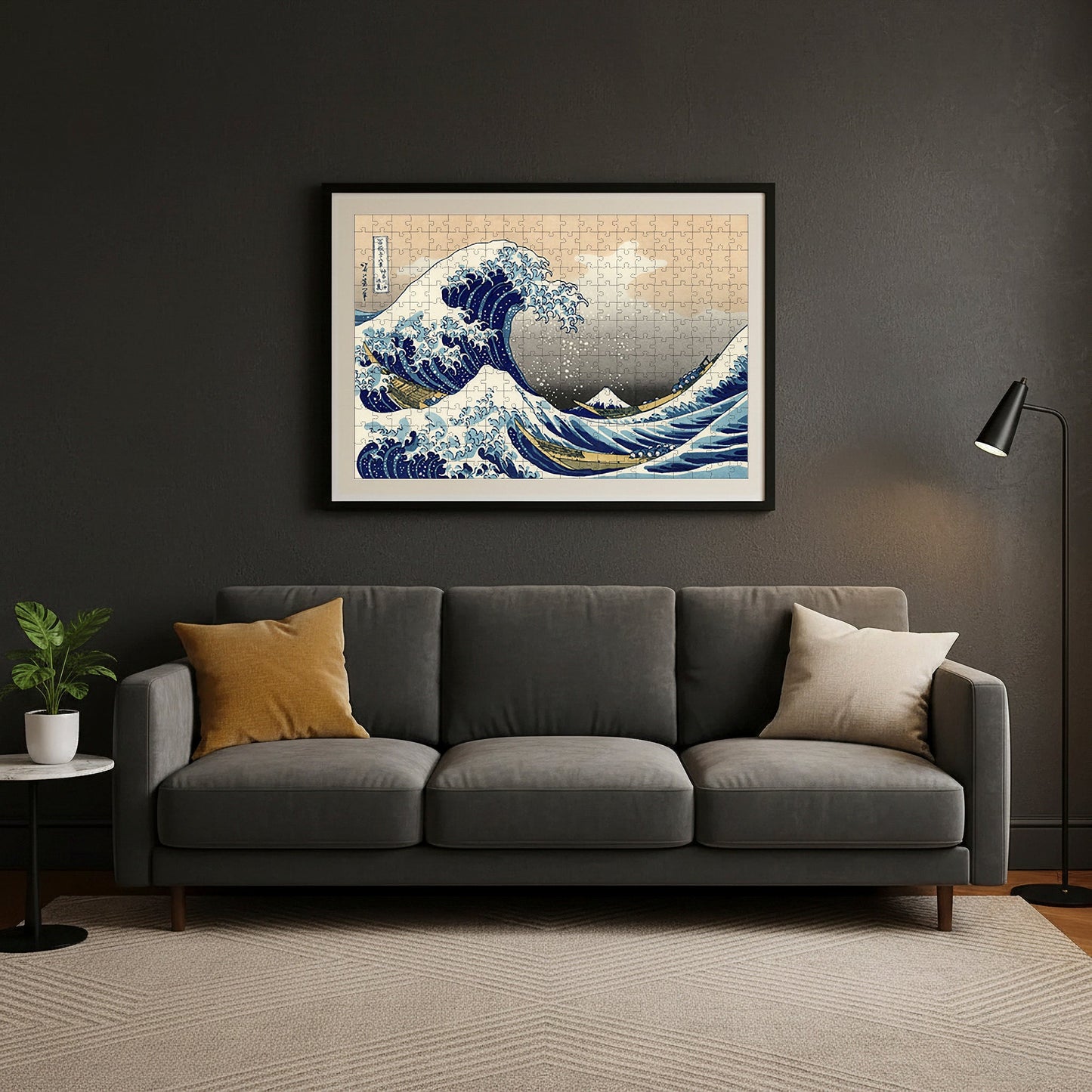 Thirty-six Views of Mount Fuji by Hokusai — Handmade Puzzle Healing Voyage