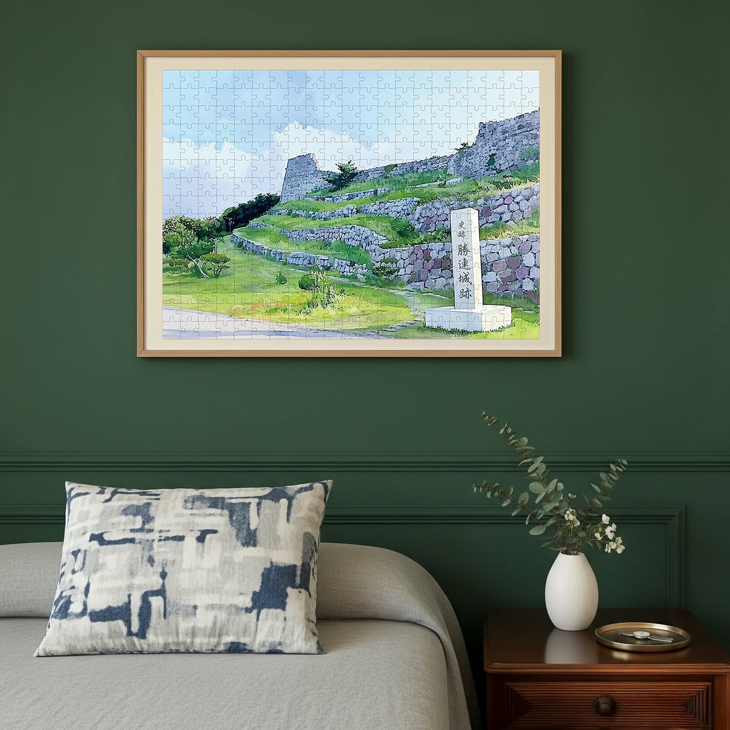 Katsuren Castle Ruins Handmade Puzzle —Okinawa Healing Voyage