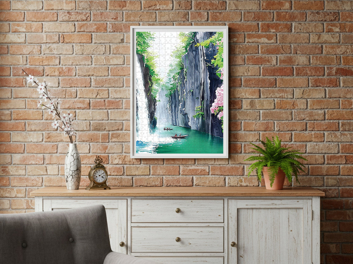 Takachiho Gorge Handmade Puzzle — Miyazaki Healing Voyage