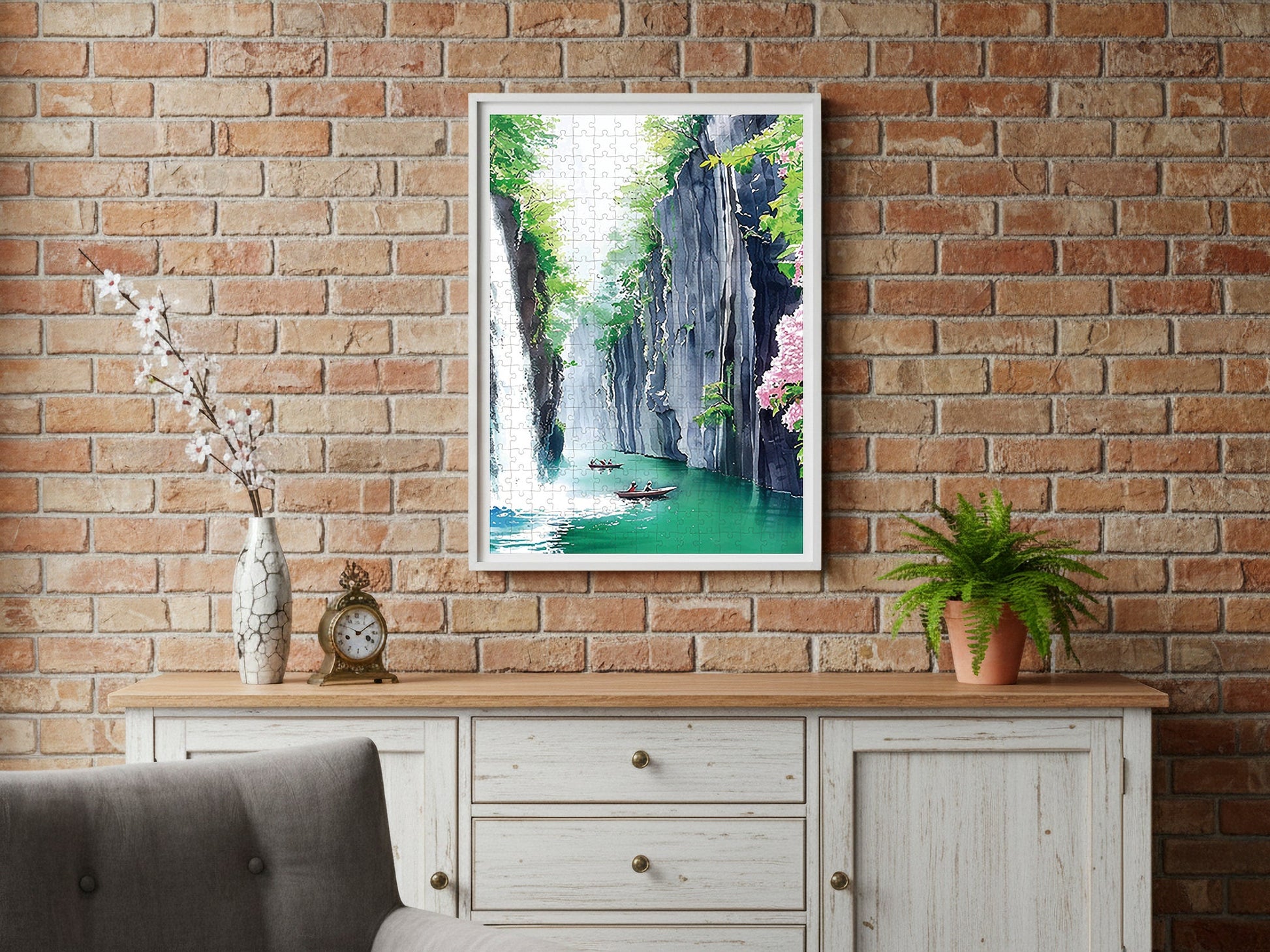 Takachiho Gorge Handmade Puzzle — Miyazaki Healing Voyage