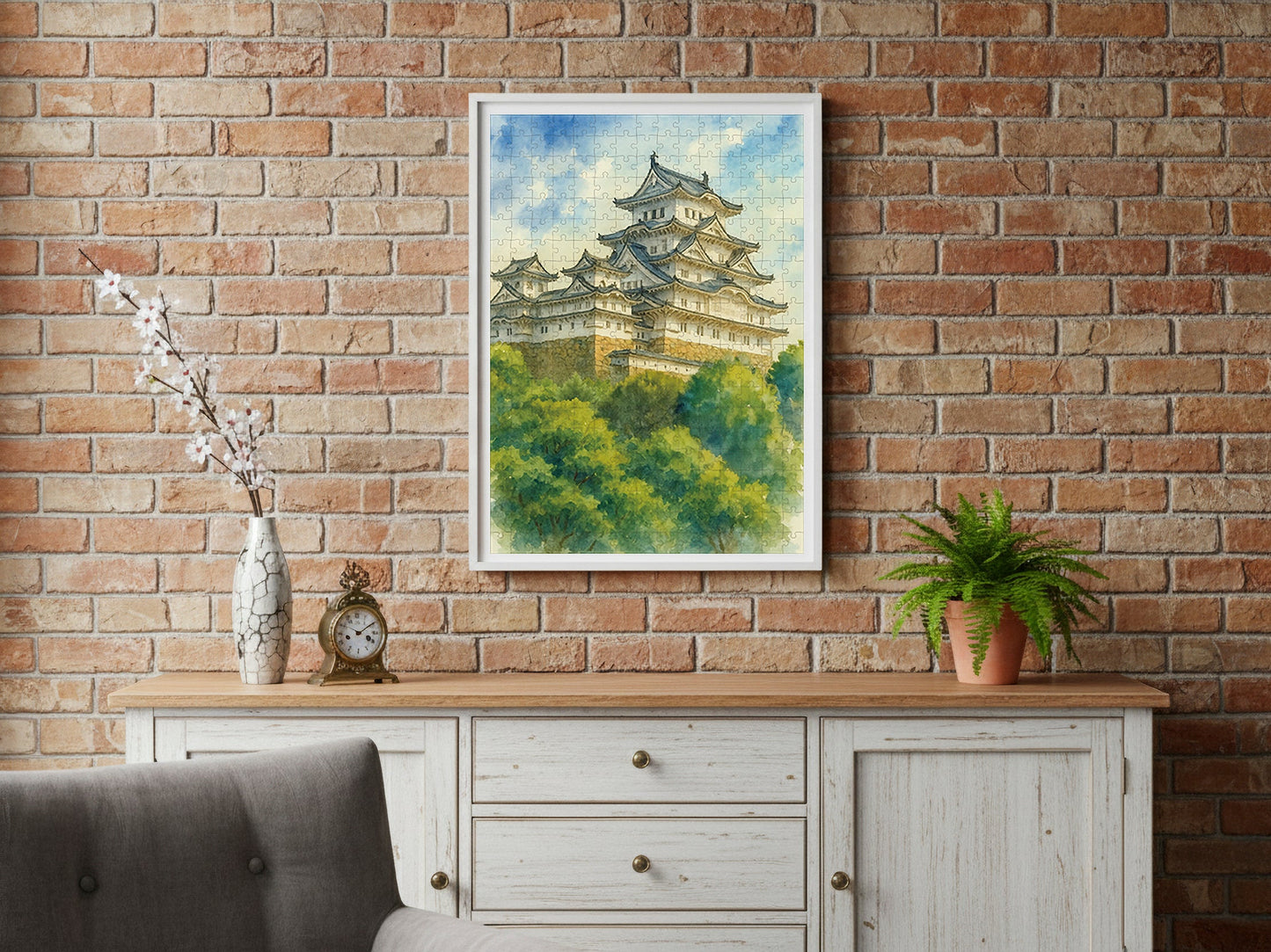 Himeji Castle Handmade Puzzle Healing Voyage