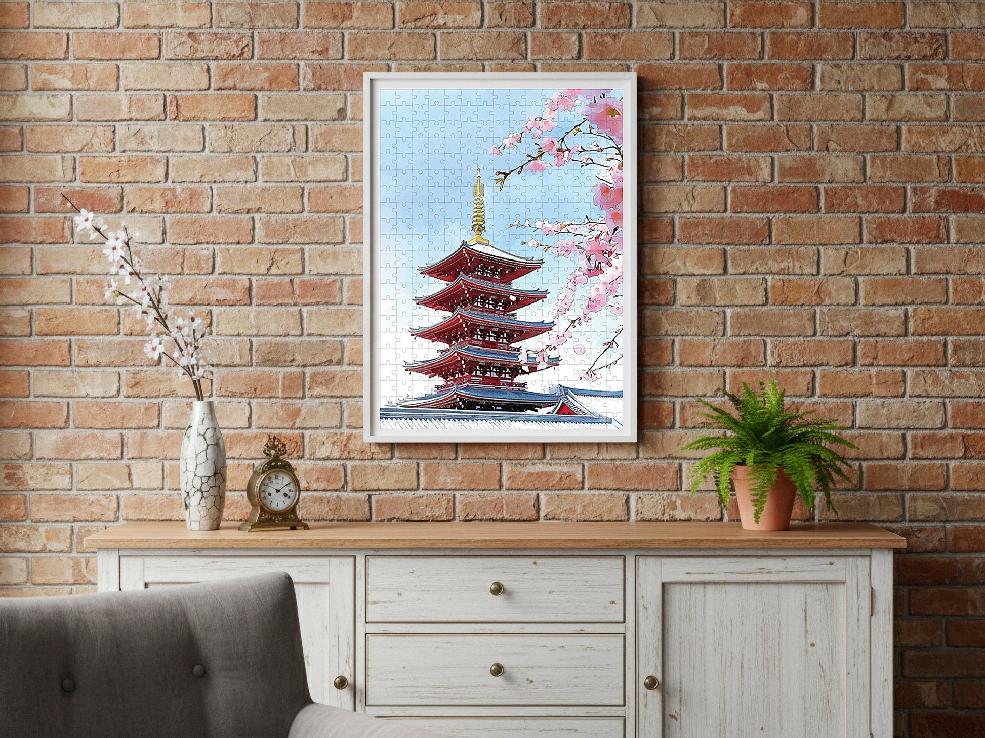 Senso-ji Handmade Puzzle — Tokyo Healing Voyage