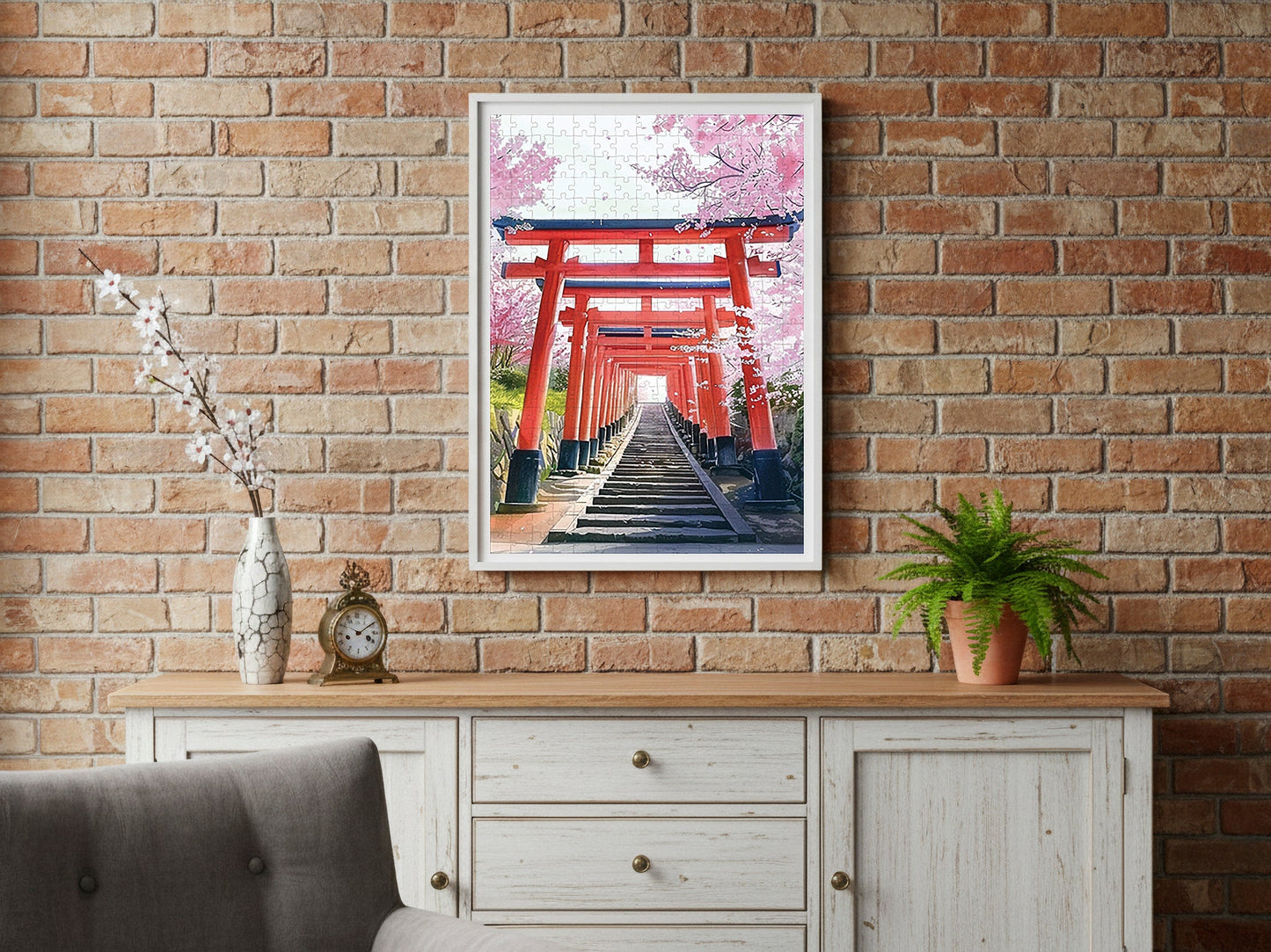Fushimi Inari Taisha Handmade Puzzle — Kyoto Healing Voyage