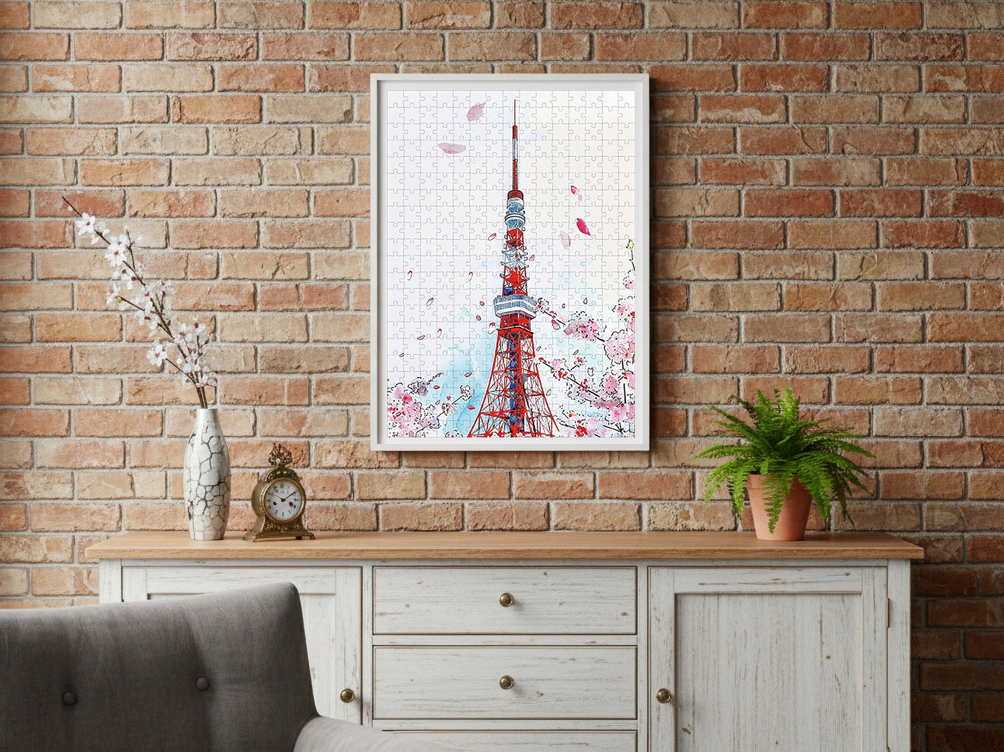 Tokyo Tower Handmade Puzzle Healing Voyage