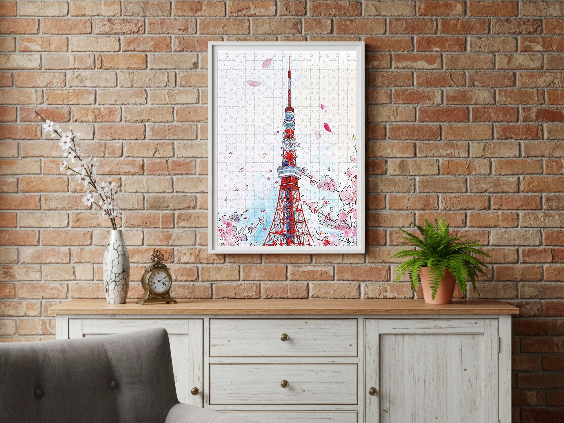 Tokyo Tower Handmade Puzzle Healing Voyage