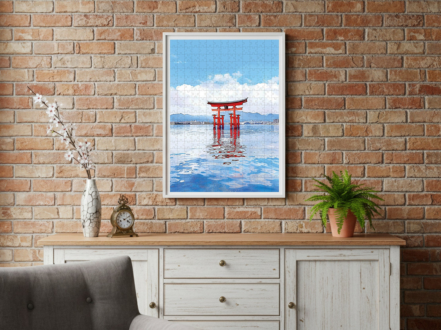 Itsukushima Shrine Handmade Puzzle — Hiroshima Healing Voyage