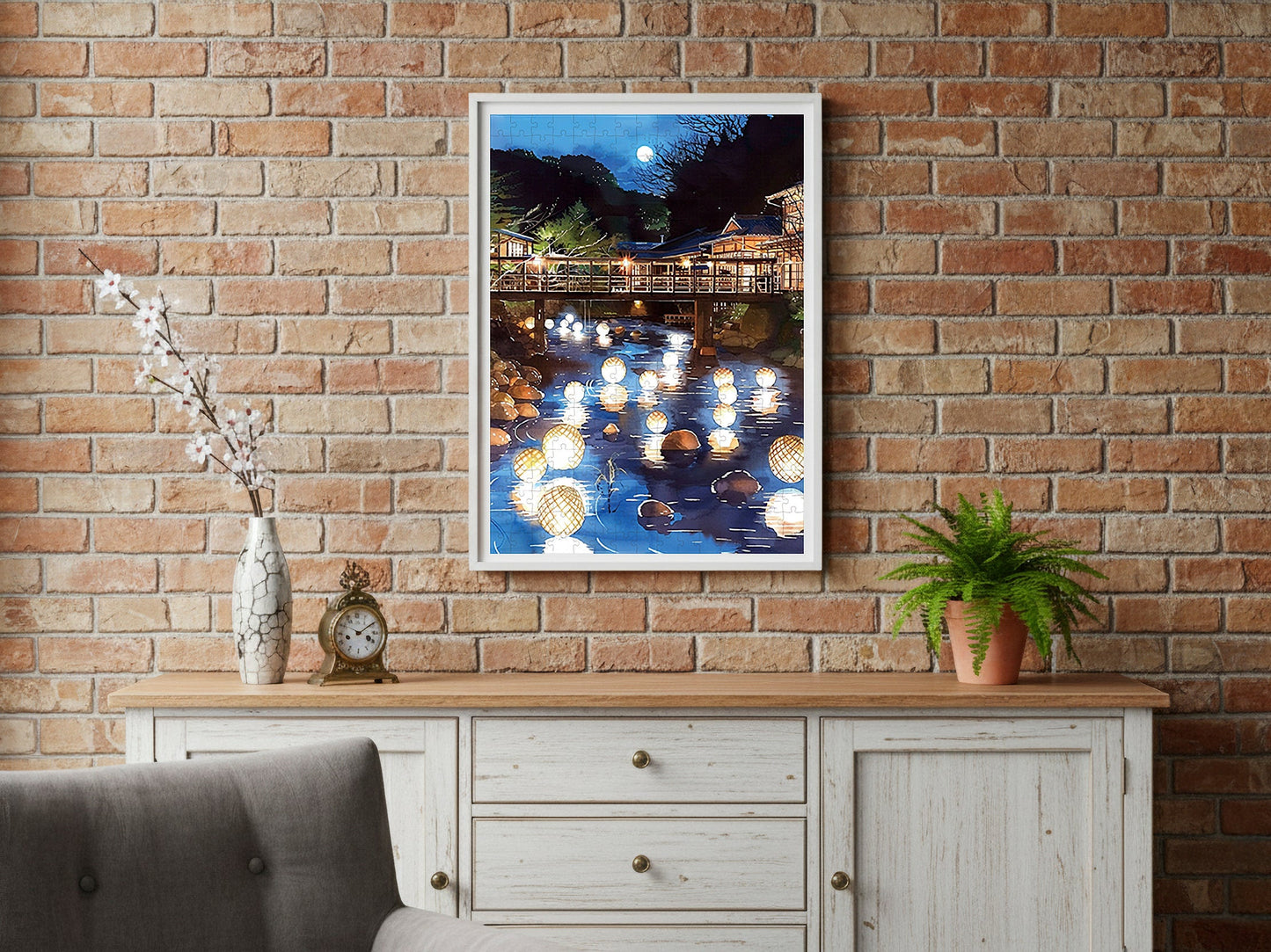 Kurokawa Onsen Handmade Puzzle — Kumamoto Healing Voyage