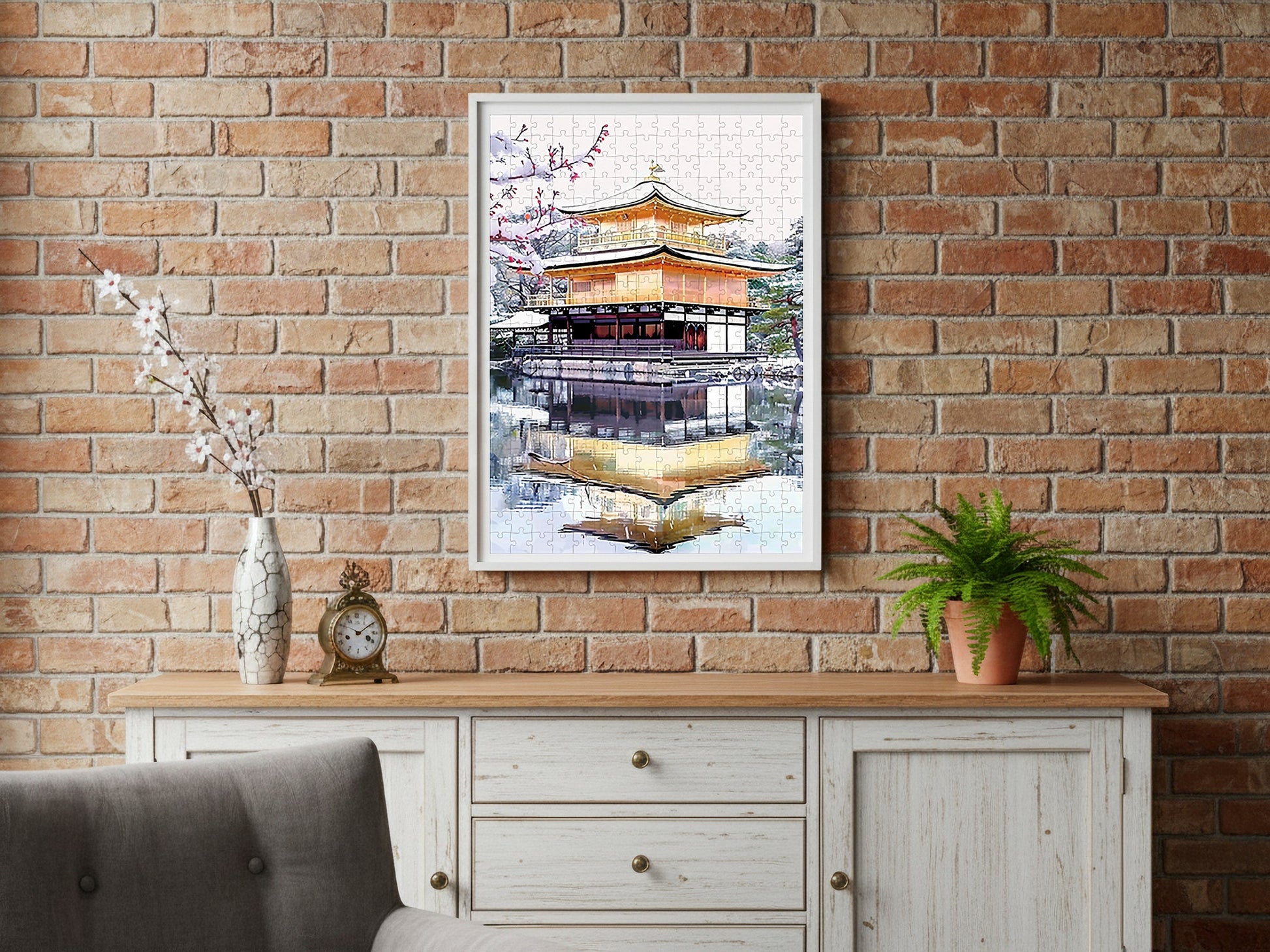 Kinkaku-ji Handmade Puzzle — Kyoto Healing Voyage