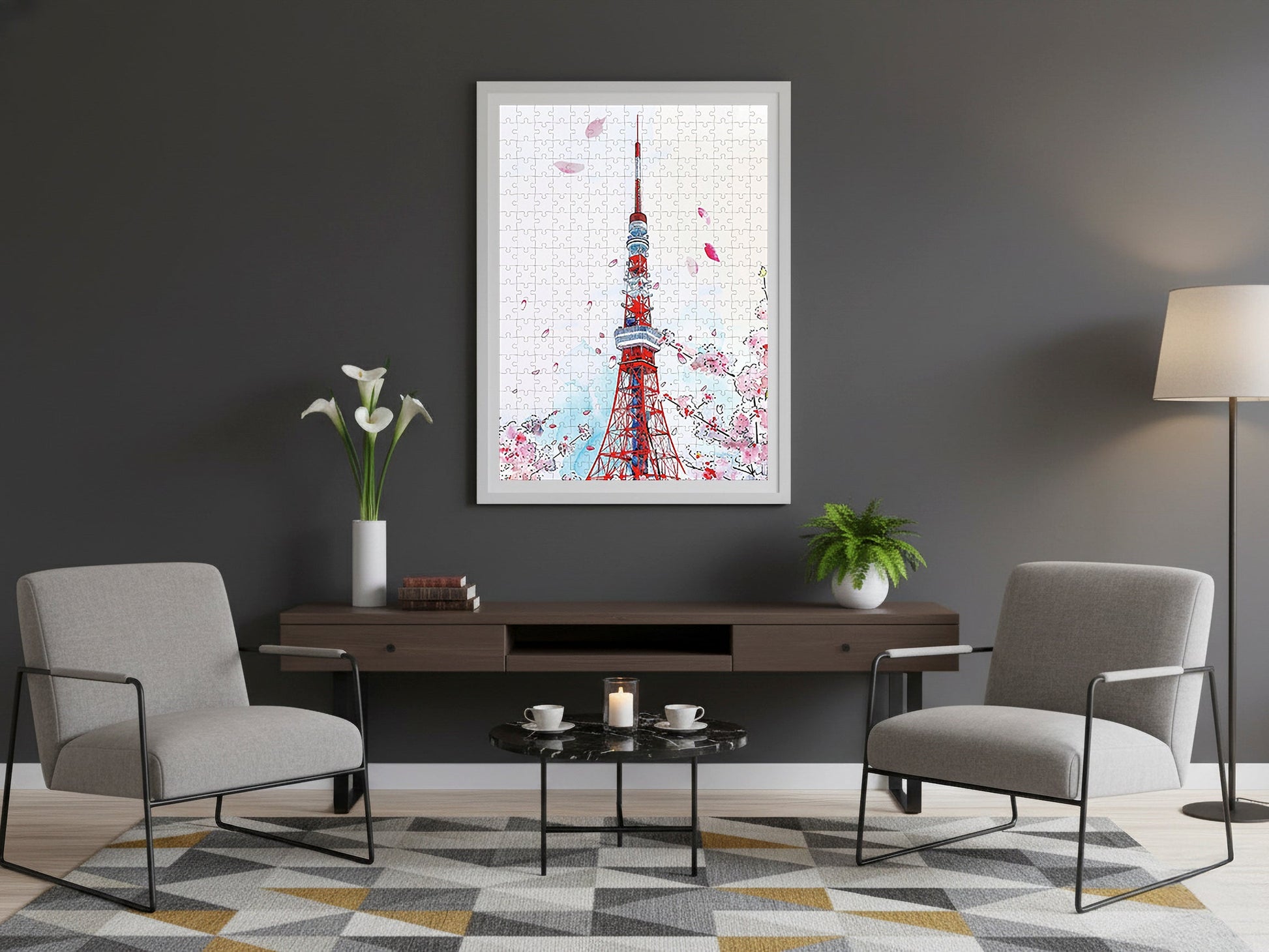 Tokyo Tower Handmade Puzzle Healing Voyage