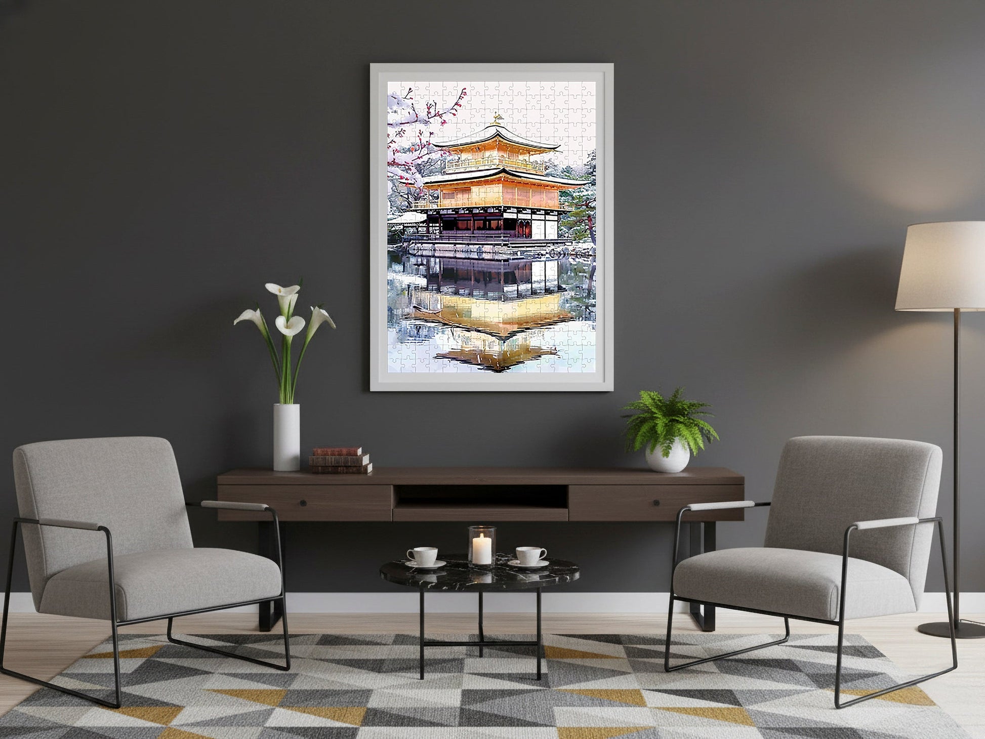Kinkaku-ji Handmade Puzzle — Kyoto Healing Voyage