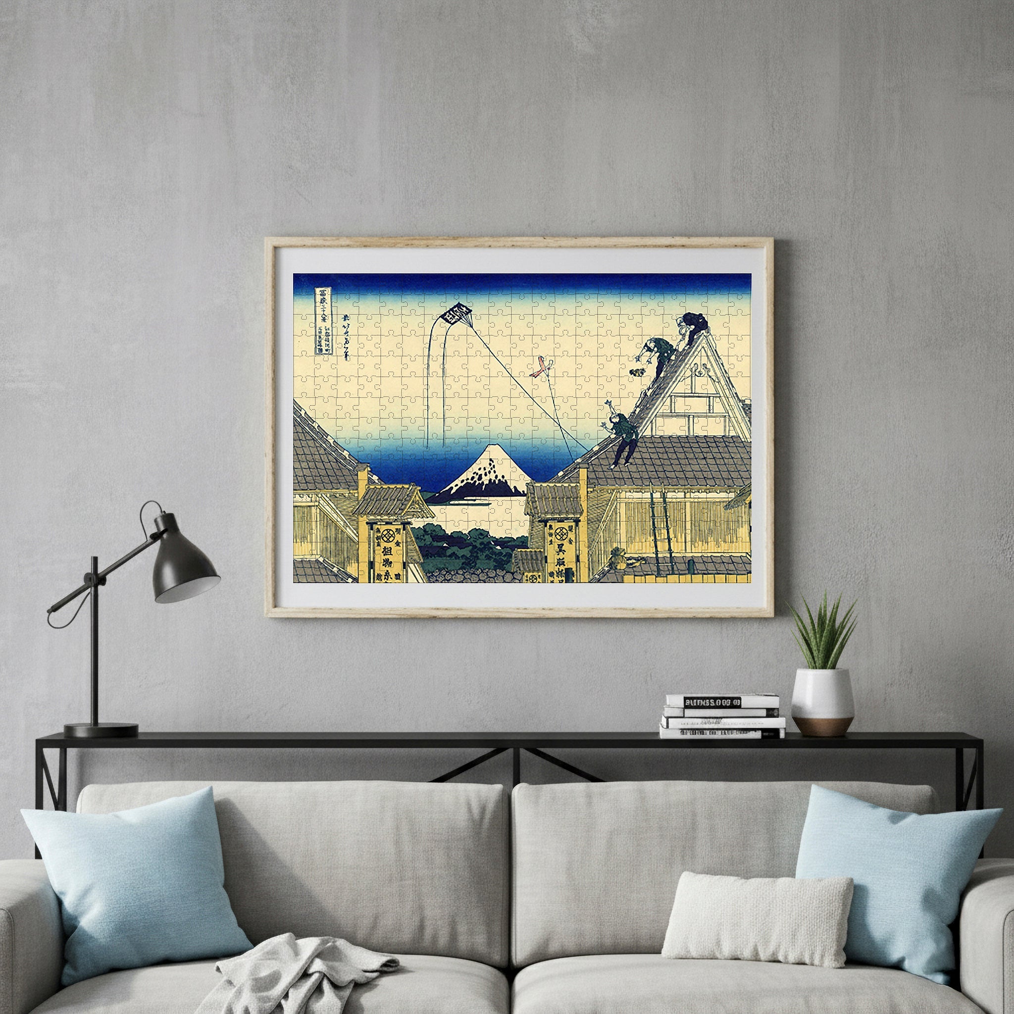 Thirty-six Views of Mount Fuji by Hokusai — Handmade Puzzle