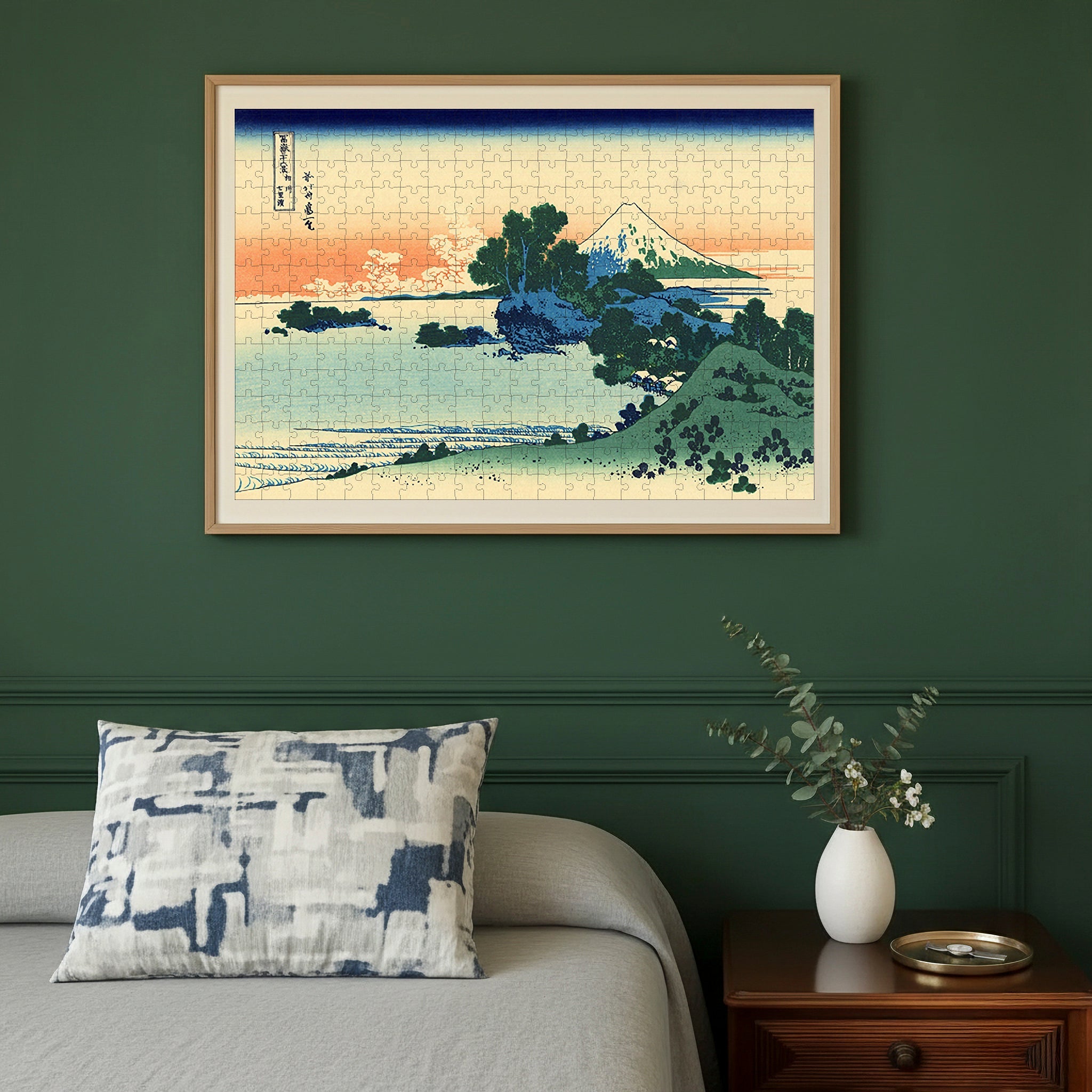 Thirty-six Views of Mount Fuji by Hokusai — Handmade Puzzle