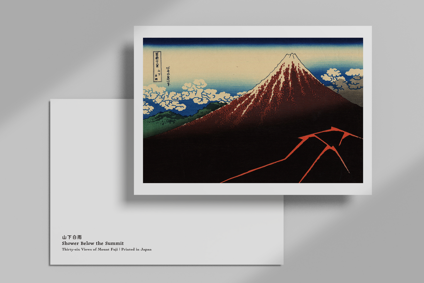 Thirty-six Views of Mount Fuji by Hokusai — Art Cards: Full Set Healing Voyage