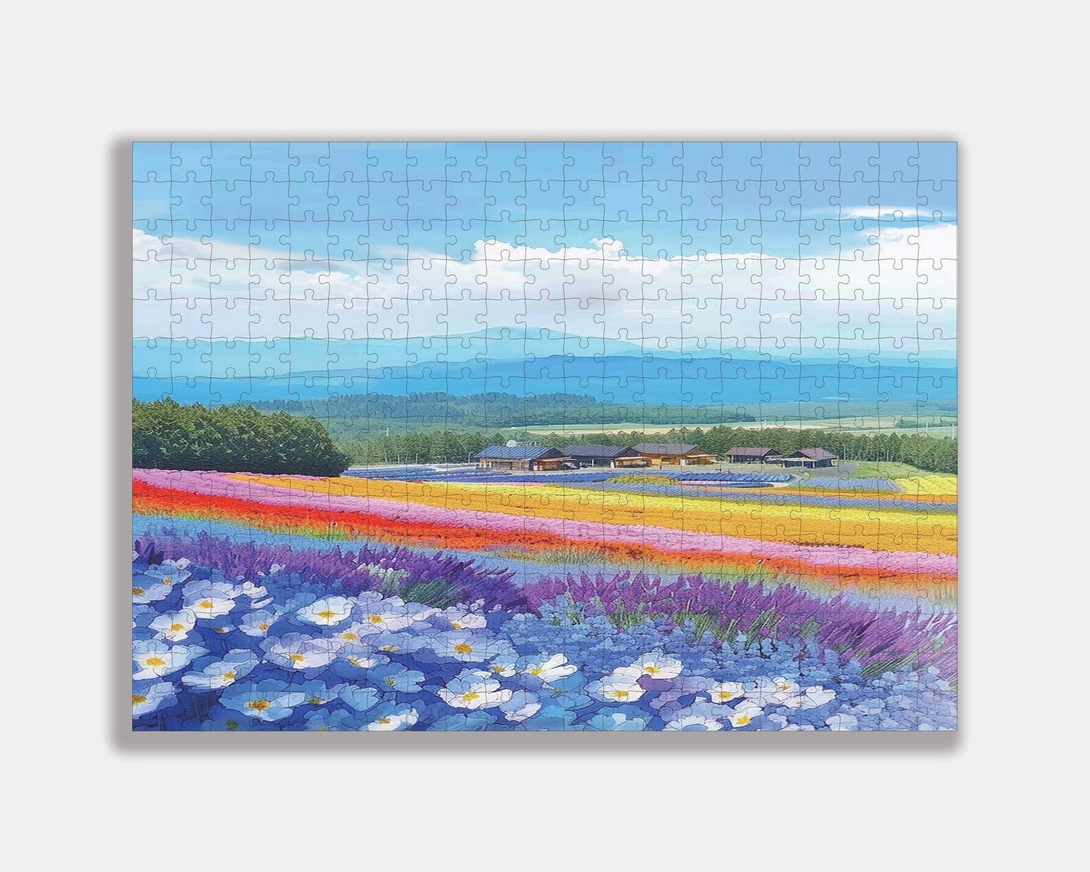Farm Tomita Handmade Puzzle — Furano, Hokkaido Healing Voyage