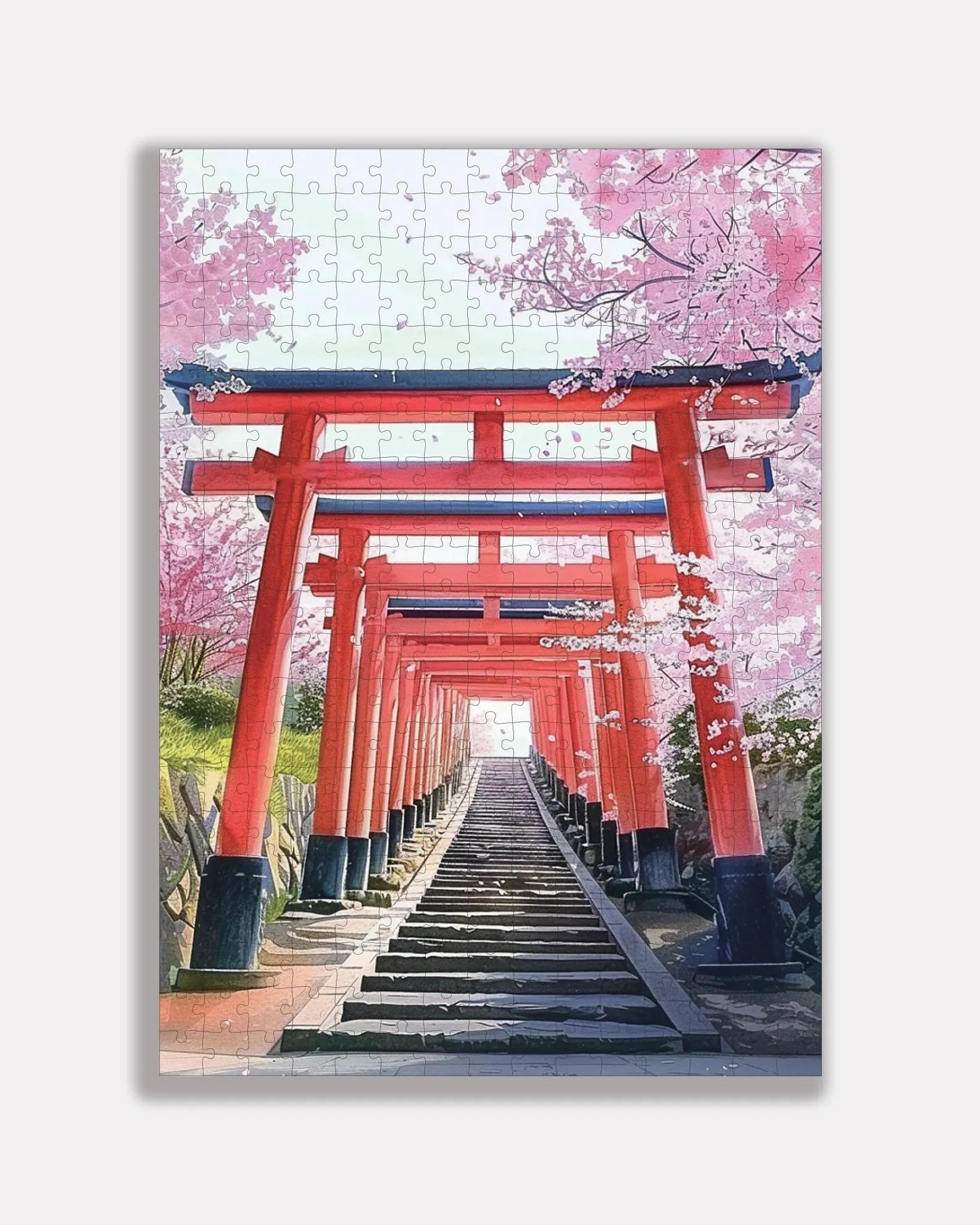 Fushimi Inari Taisha Handmade Puzzle — Kyoto Healing Voyage