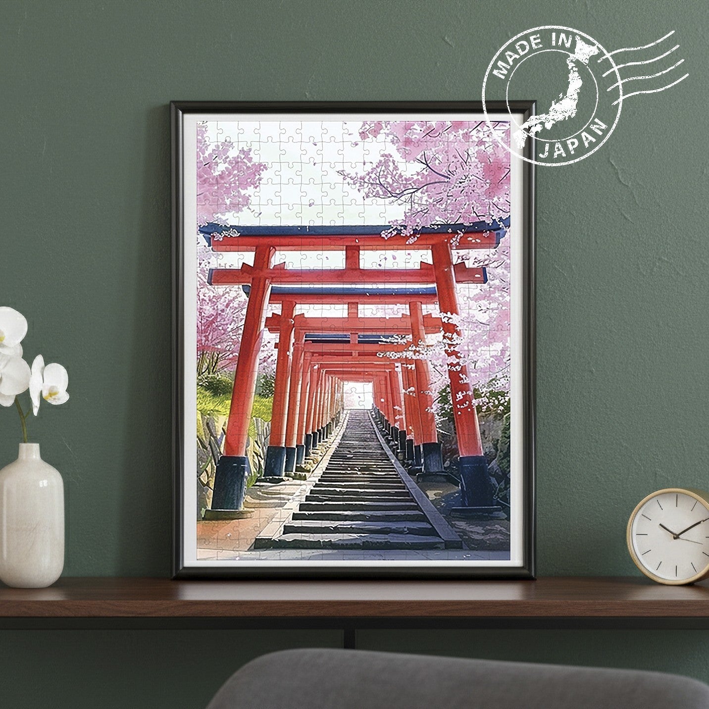 Fushimi Inari Taisha Handmade Puzzle — Kyoto Healing Voyage