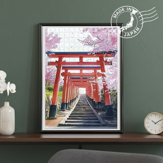 Fushimi Inari Taisha Handmade Puzzle — Kyoto Healing Voyage